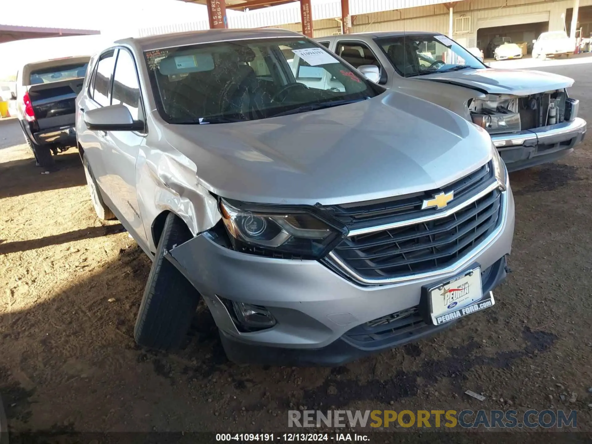 1 Photograph of a damaged car 3GNAXJEV0KS628475 CHEVROLET EQUINOX 2019