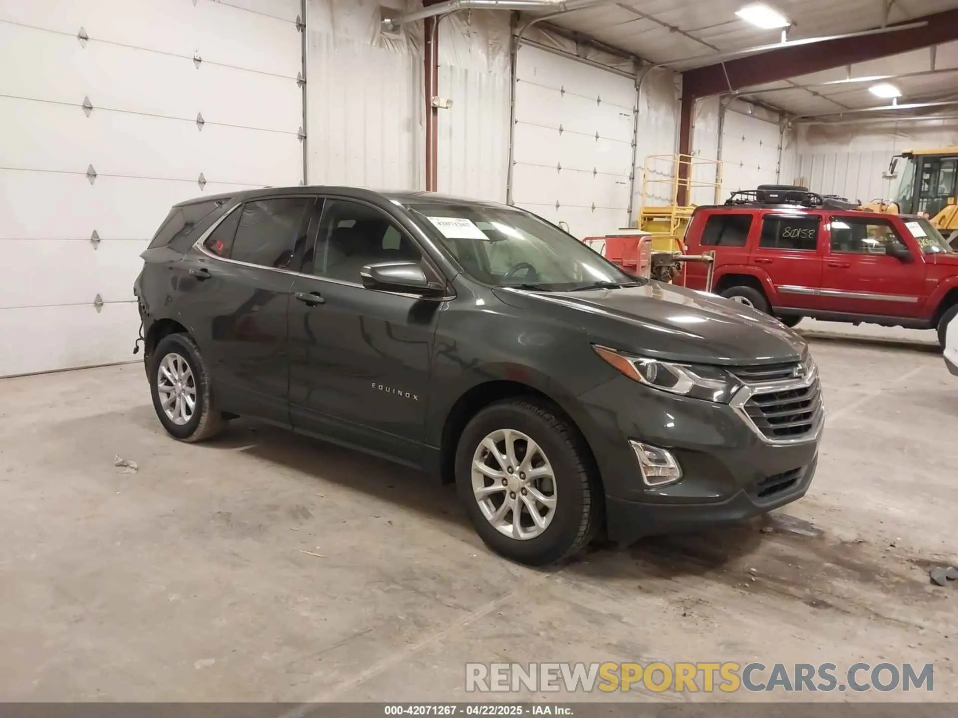 1 Photograph of a damaged car 3GNAXJEV1KS665969 CHEVROLET EQUINOX 2019