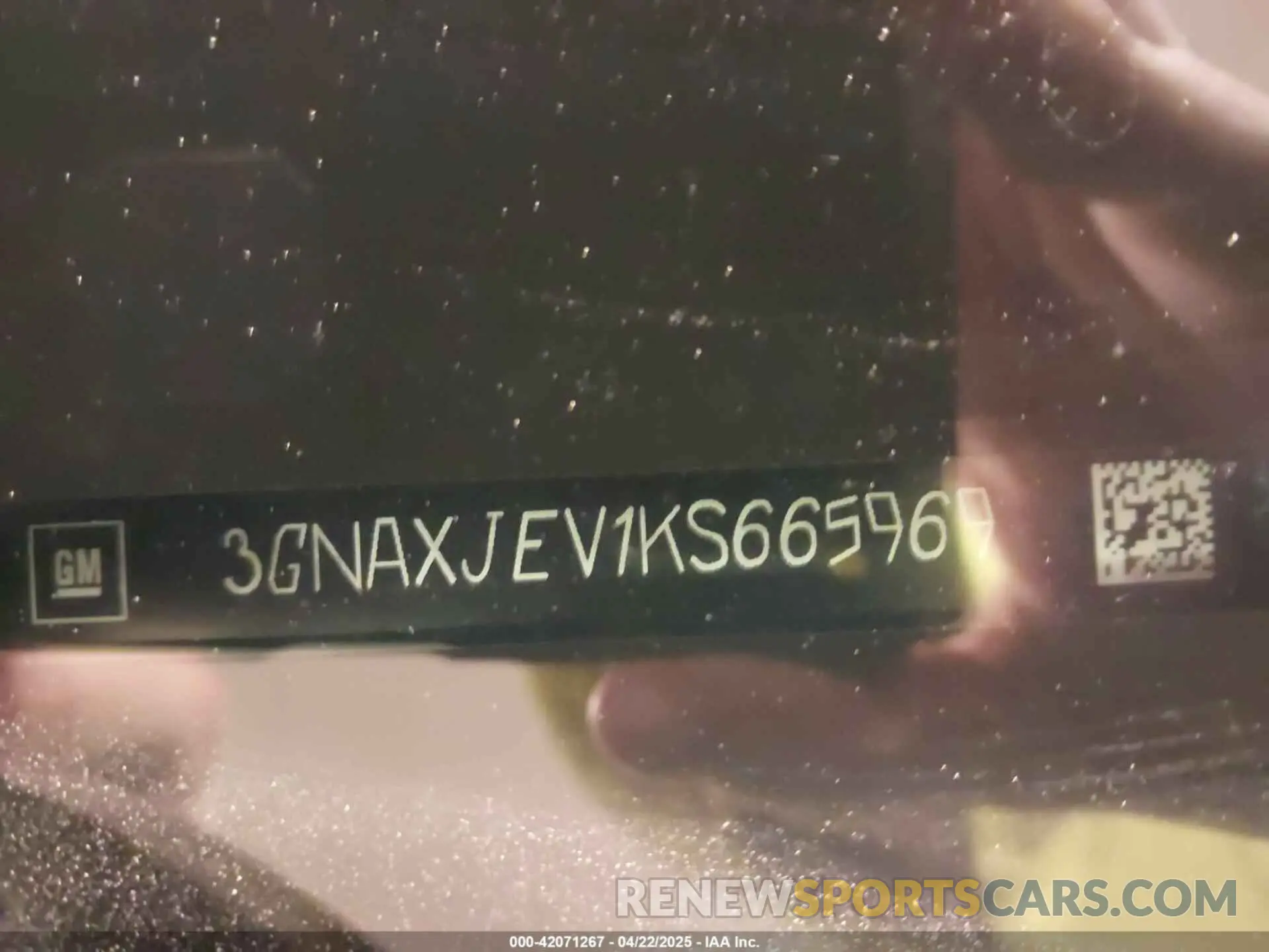 9 Photograph of a damaged car 3GNAXJEV1KS665969 CHEVROLET EQUINOX 2019