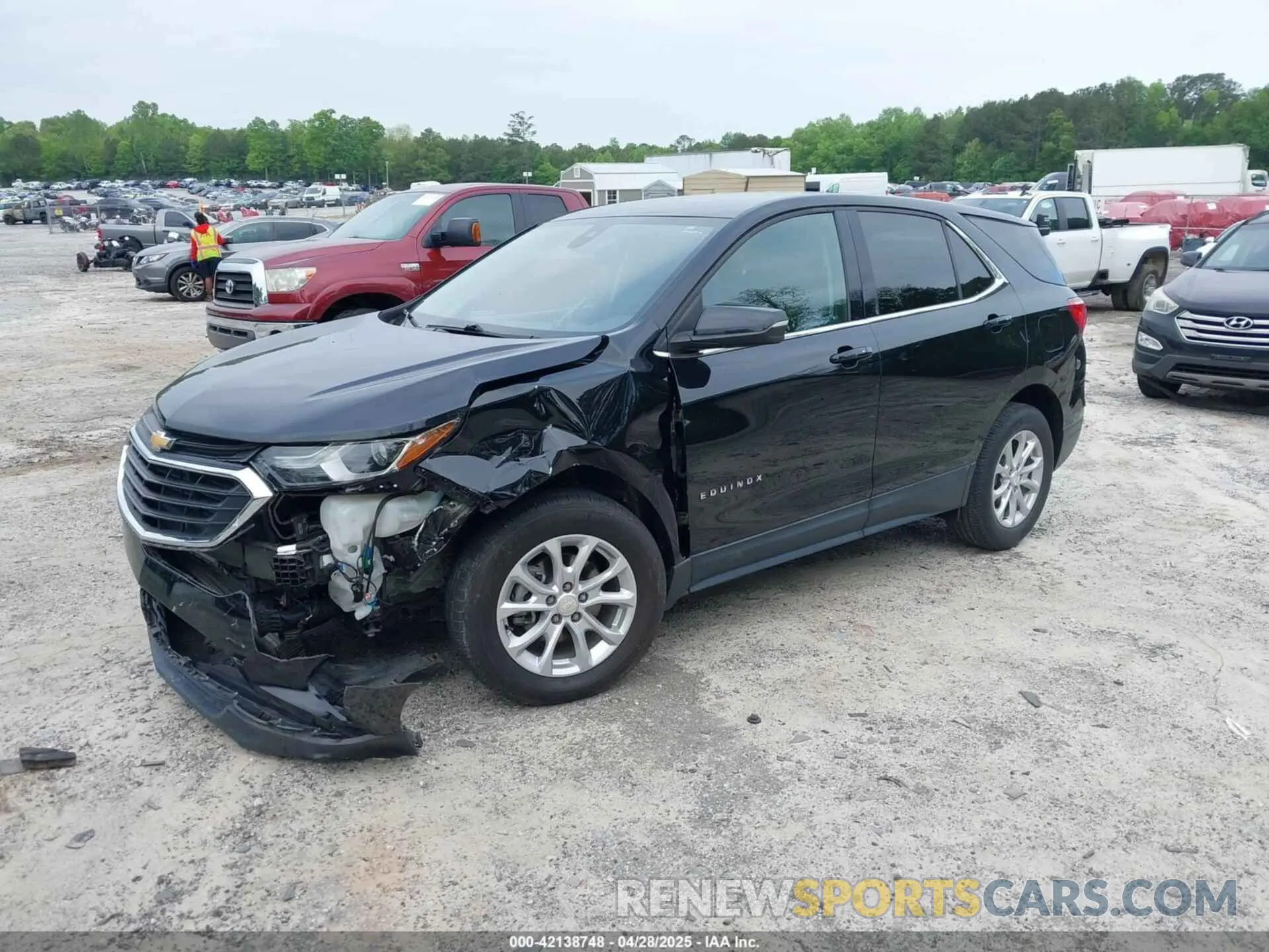 2 Photograph of a damaged car 3GNAXJEV2KL309167 CHEVROLET EQUINOX 2019