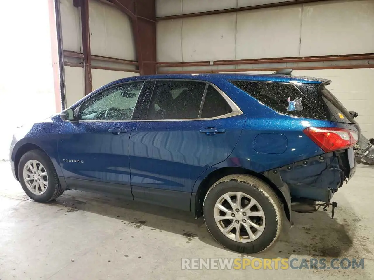 2 Photograph of a damaged car 3GNAXJEV2KL311906 CHEVROLET EQUINOX 2019