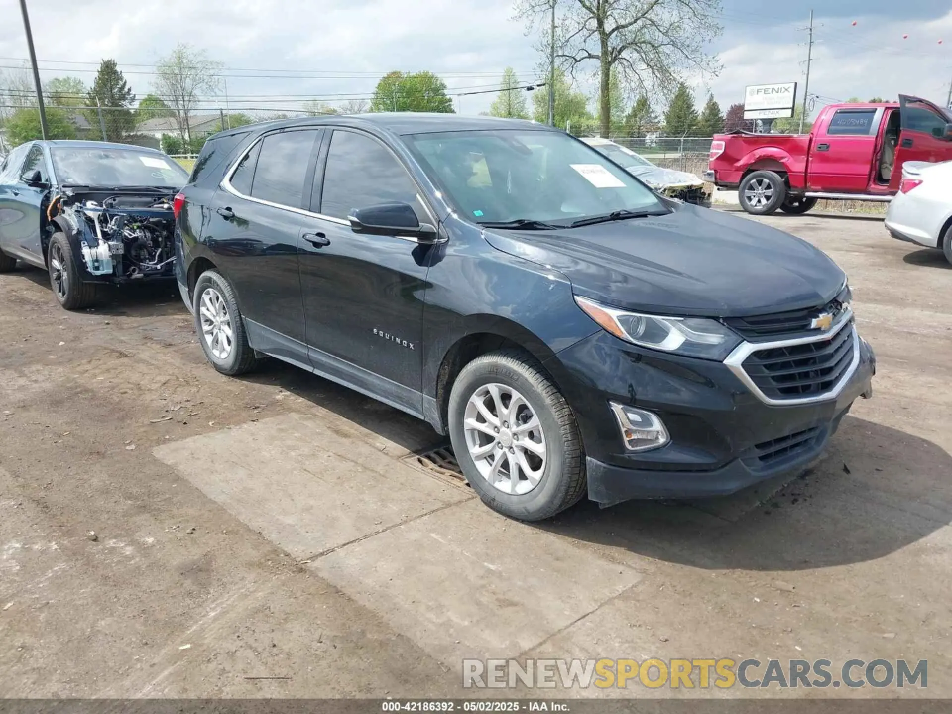 1 Photograph of a damaged car 3GNAXJEV2KL348163 CHEVROLET EQUINOX 2019