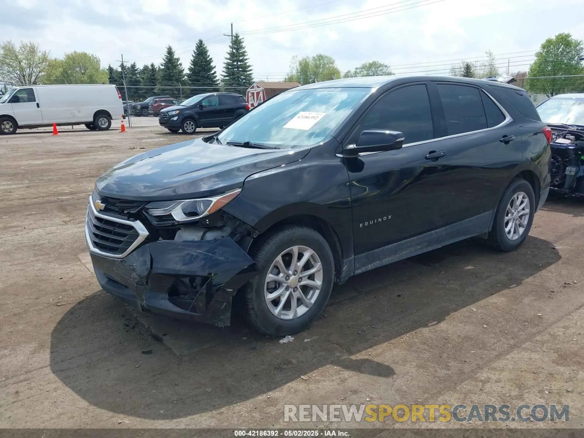 2 Photograph of a damaged car 3GNAXJEV2KL348163 CHEVROLET EQUINOX 2019