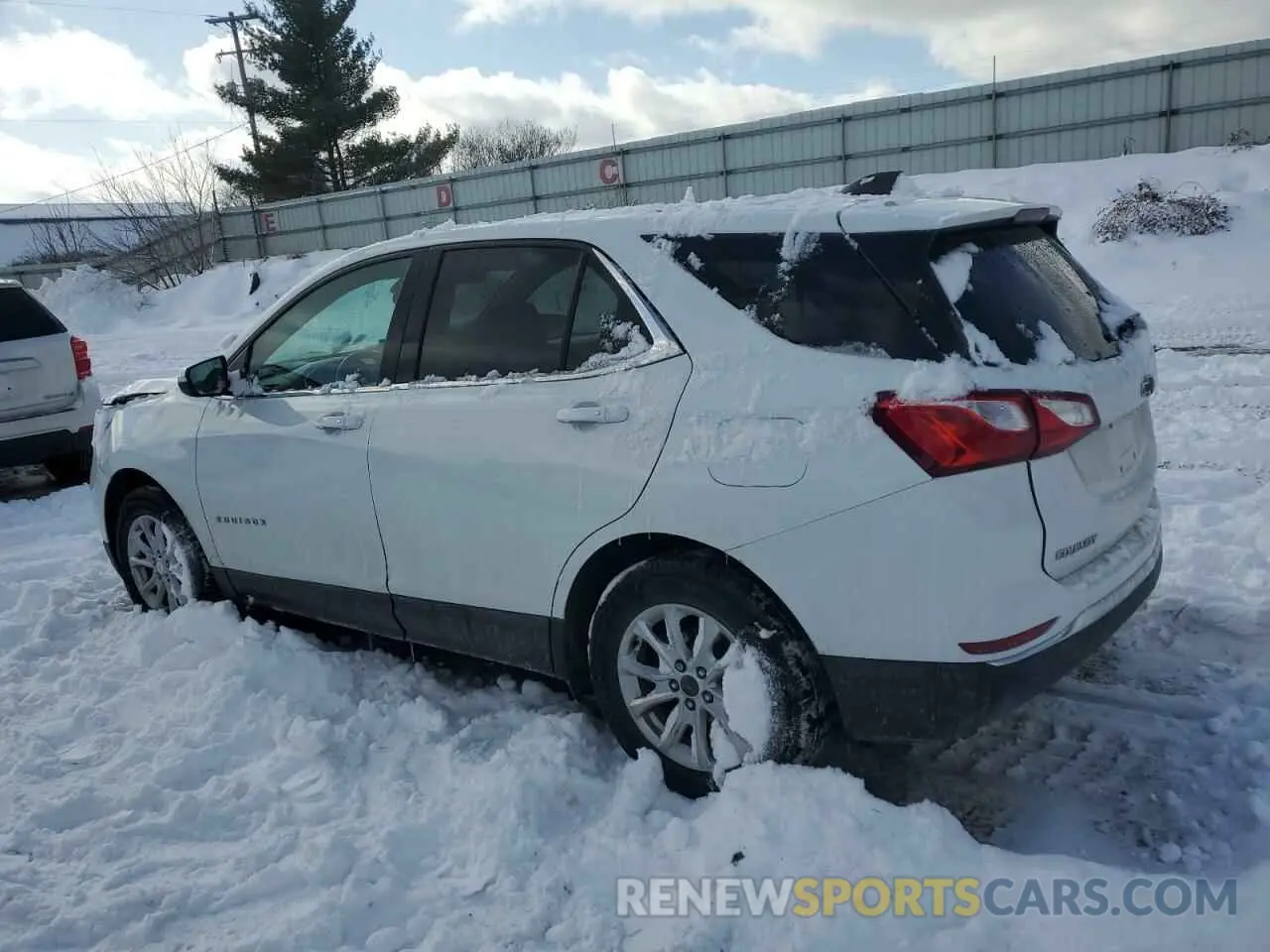 2 Photograph of a damaged car 3GNAXJEV2KS616330 CHEVROLET EQUINOX 2019
