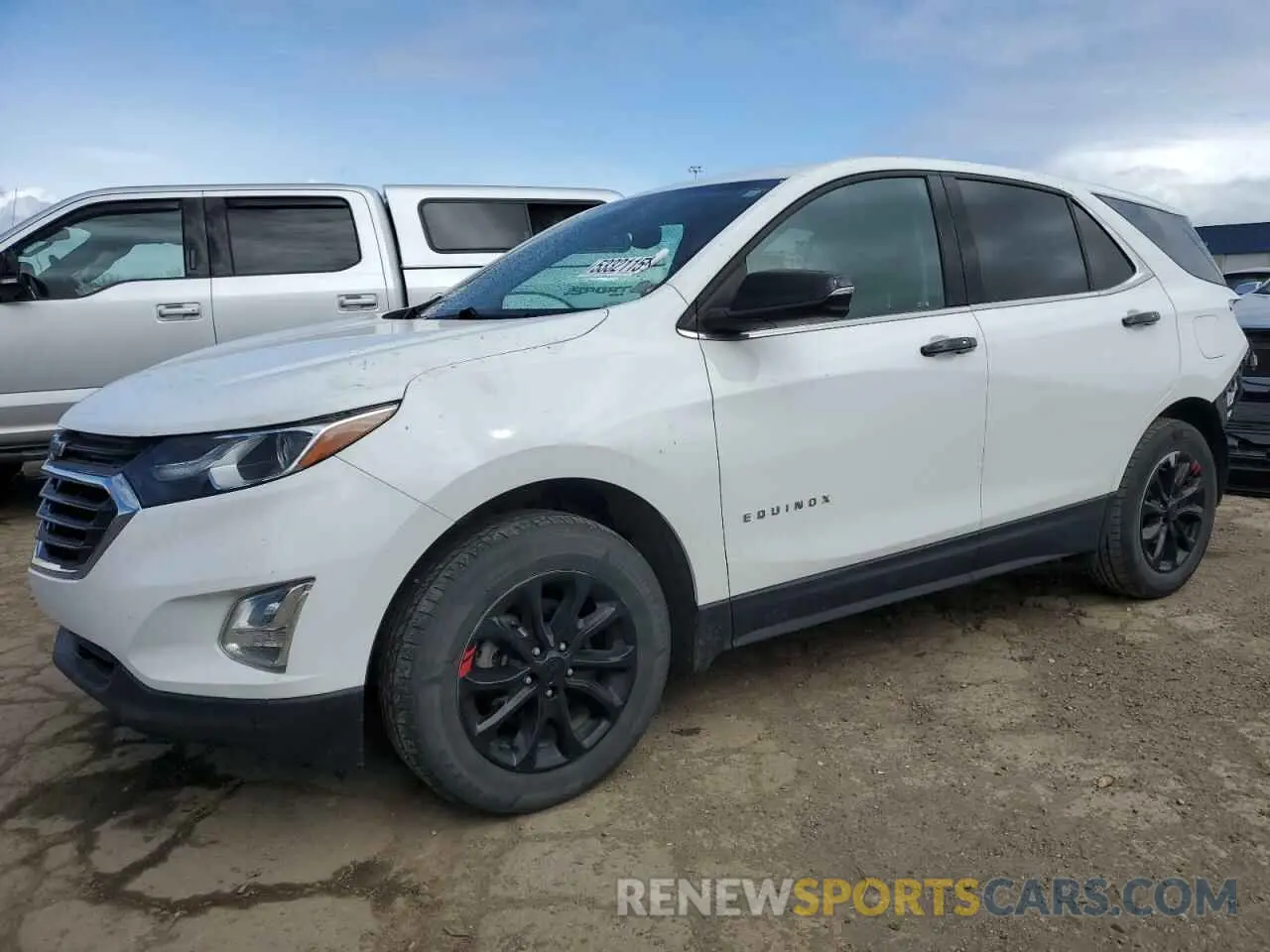 1 Photograph of a damaged car 3GNAXJEV2KS664684 CHEVROLET EQUINOX 2019