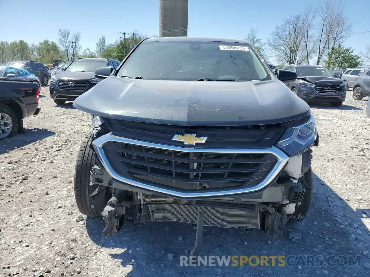 5 Photograph of a damaged car 3GNAXJEV3KS594340 CHEVROLET EQUINOX 2019