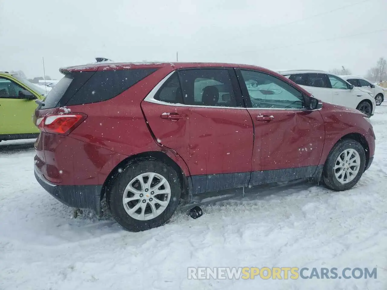 3 Photograph of a damaged car 3GNAXJEV3KS608835 CHEVROLET EQUINOX 2019