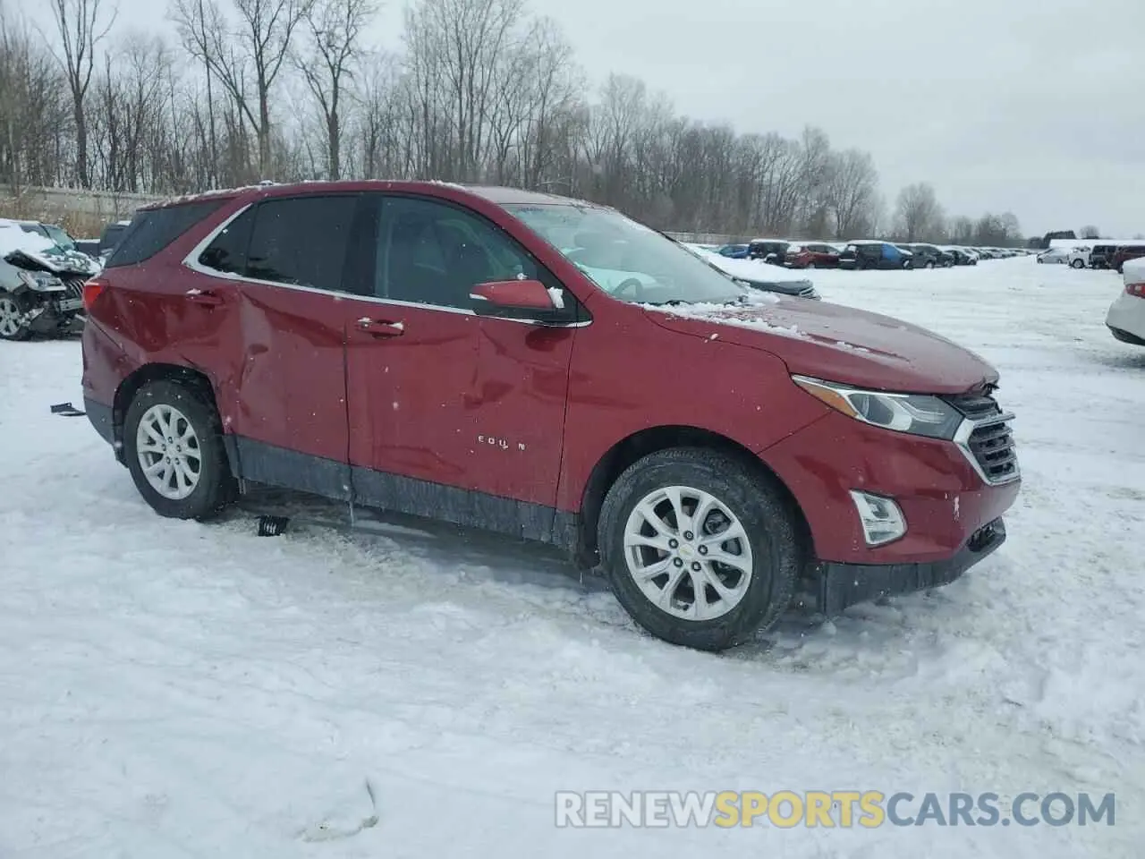 4 Photograph of a damaged car 3GNAXJEV3KS608835 CHEVROLET EQUINOX 2019