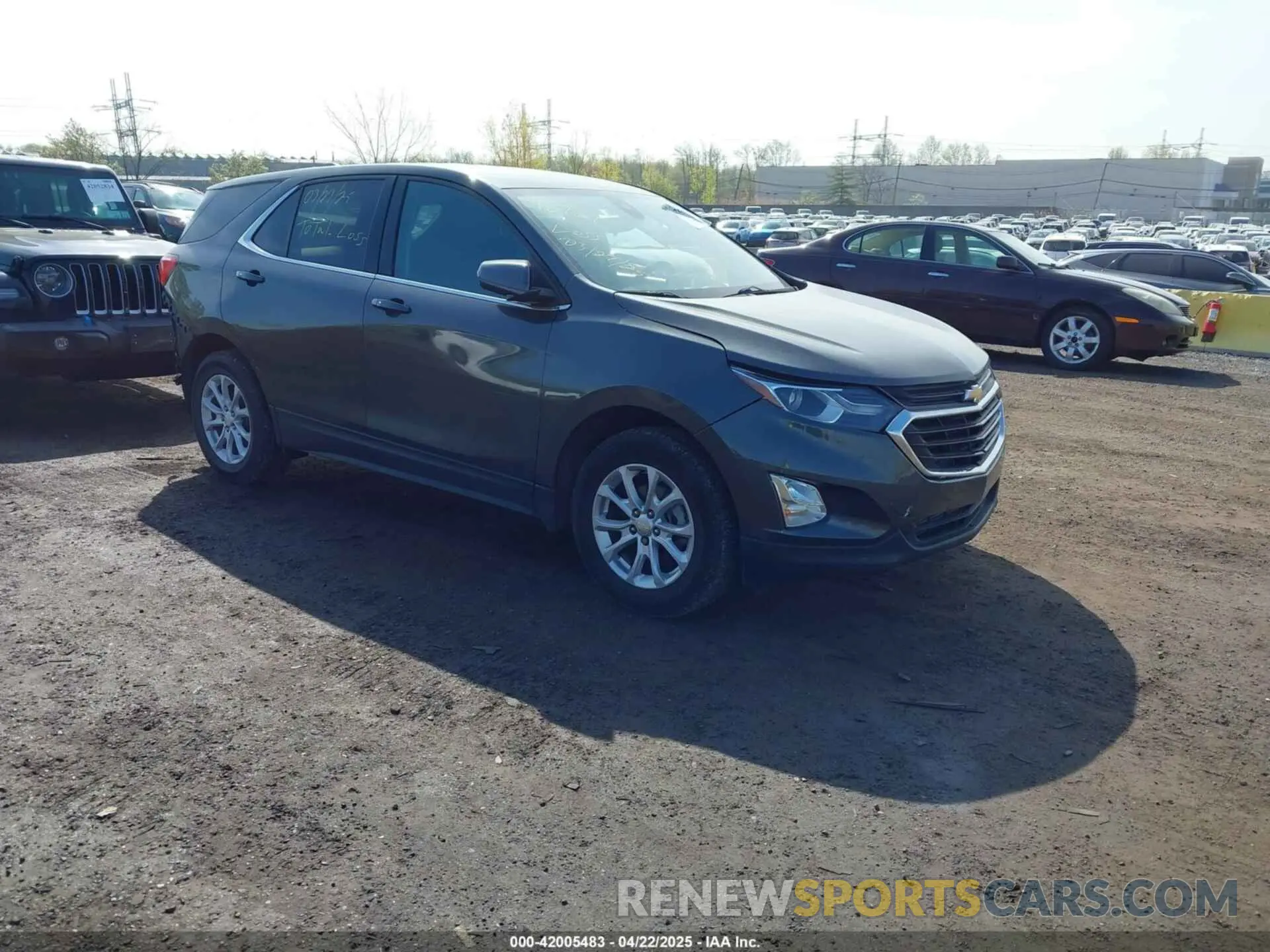 1 Photograph of a damaged car 3GNAXJEV3KS615879 CHEVROLET EQUINOX 2019