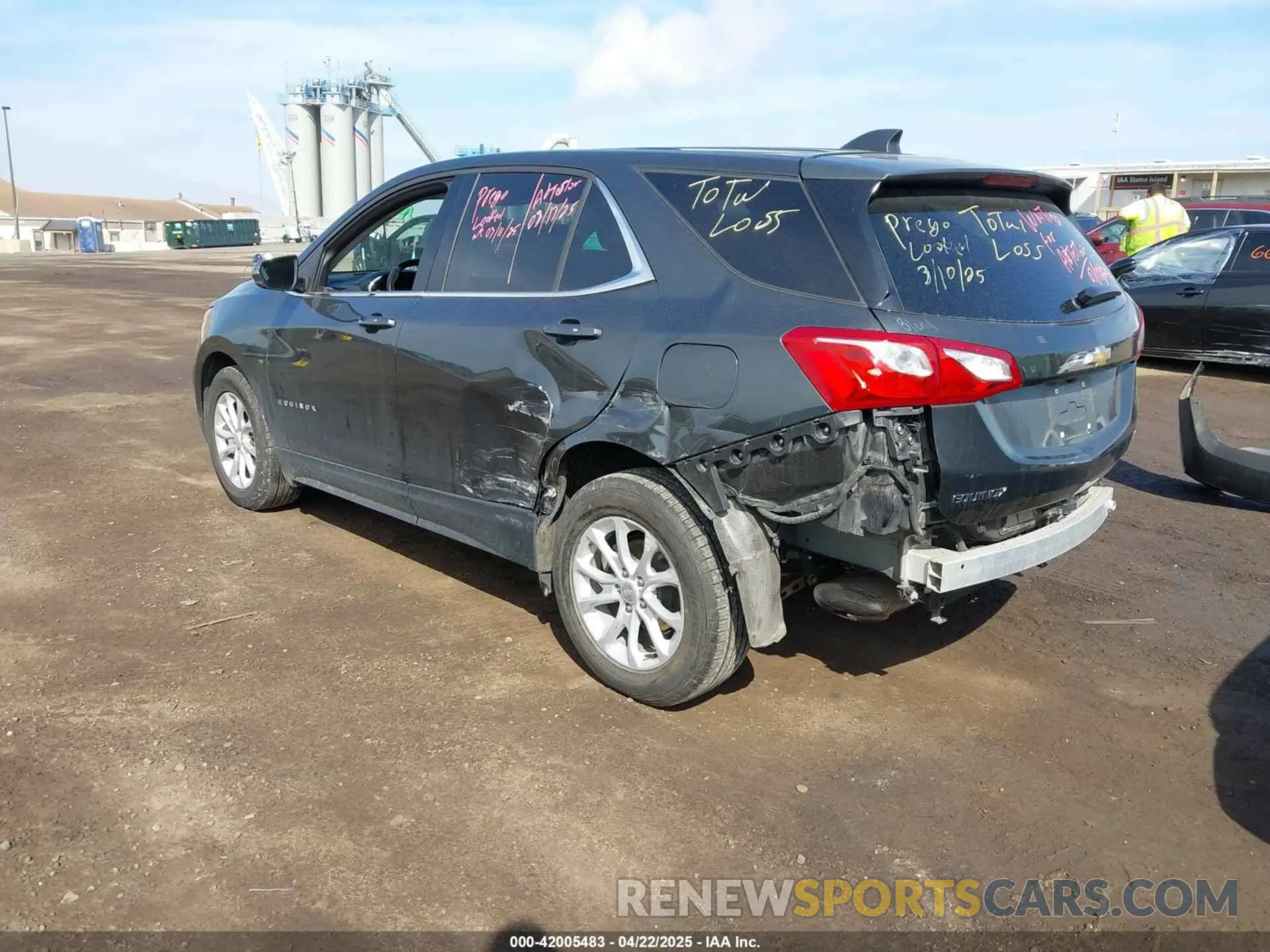 3 Photograph of a damaged car 3GNAXJEV3KS615879 CHEVROLET EQUINOX 2019