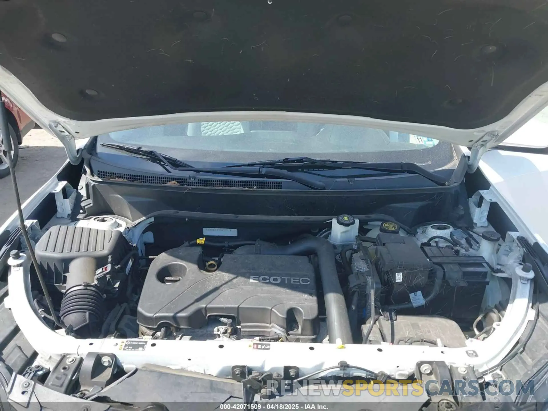 10 Photograph of a damaged car 3GNAXJEV3KS631578 CHEVROLET EQUINOX 2019