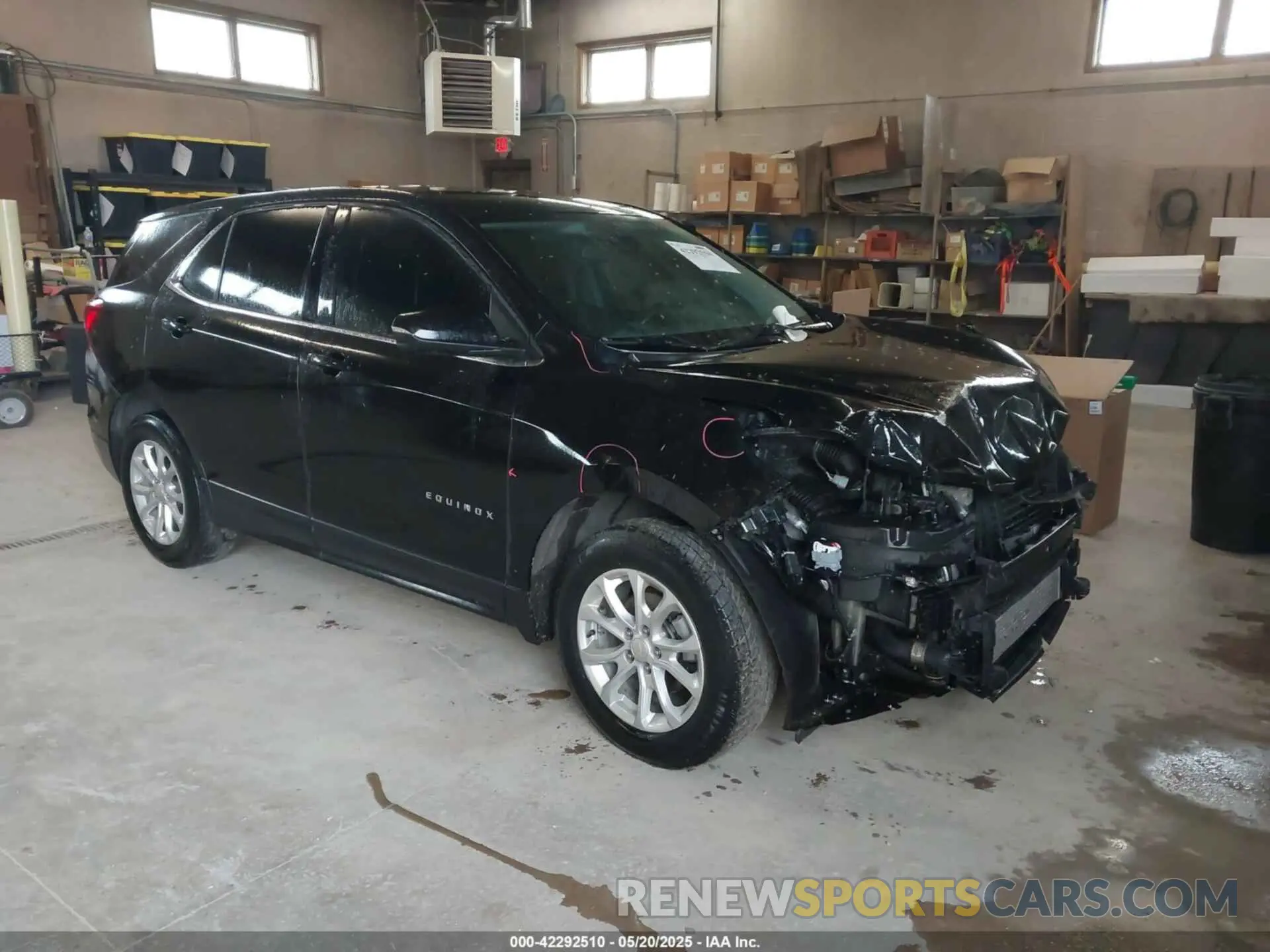 1 Photograph of a damaged car 3GNAXJEV5KL284359 CHEVROLET EQUINOX 2019