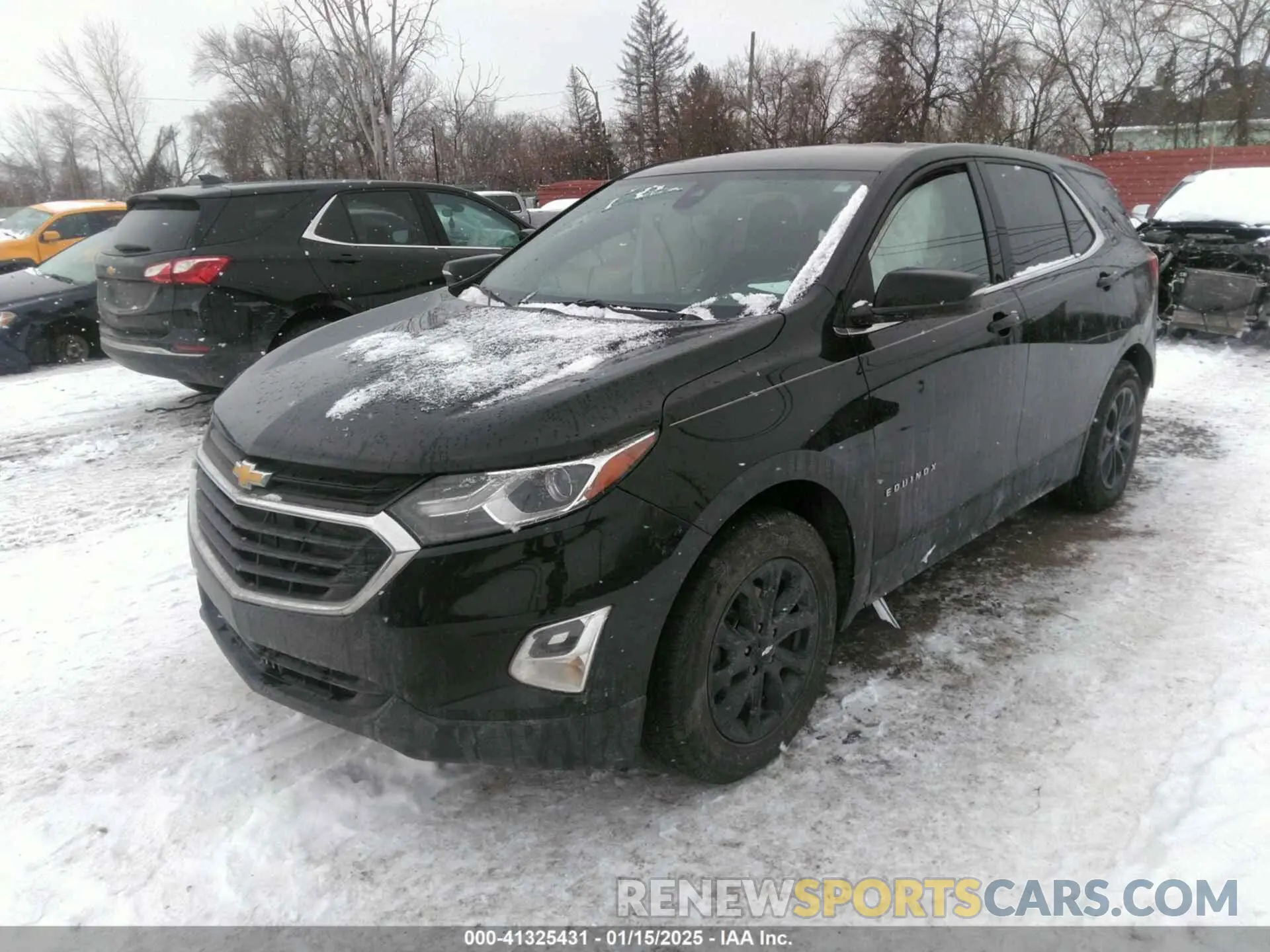 2 Photograph of a damaged car 3GNAXJEV5KL348433 CHEVROLET EQUINOX 2019