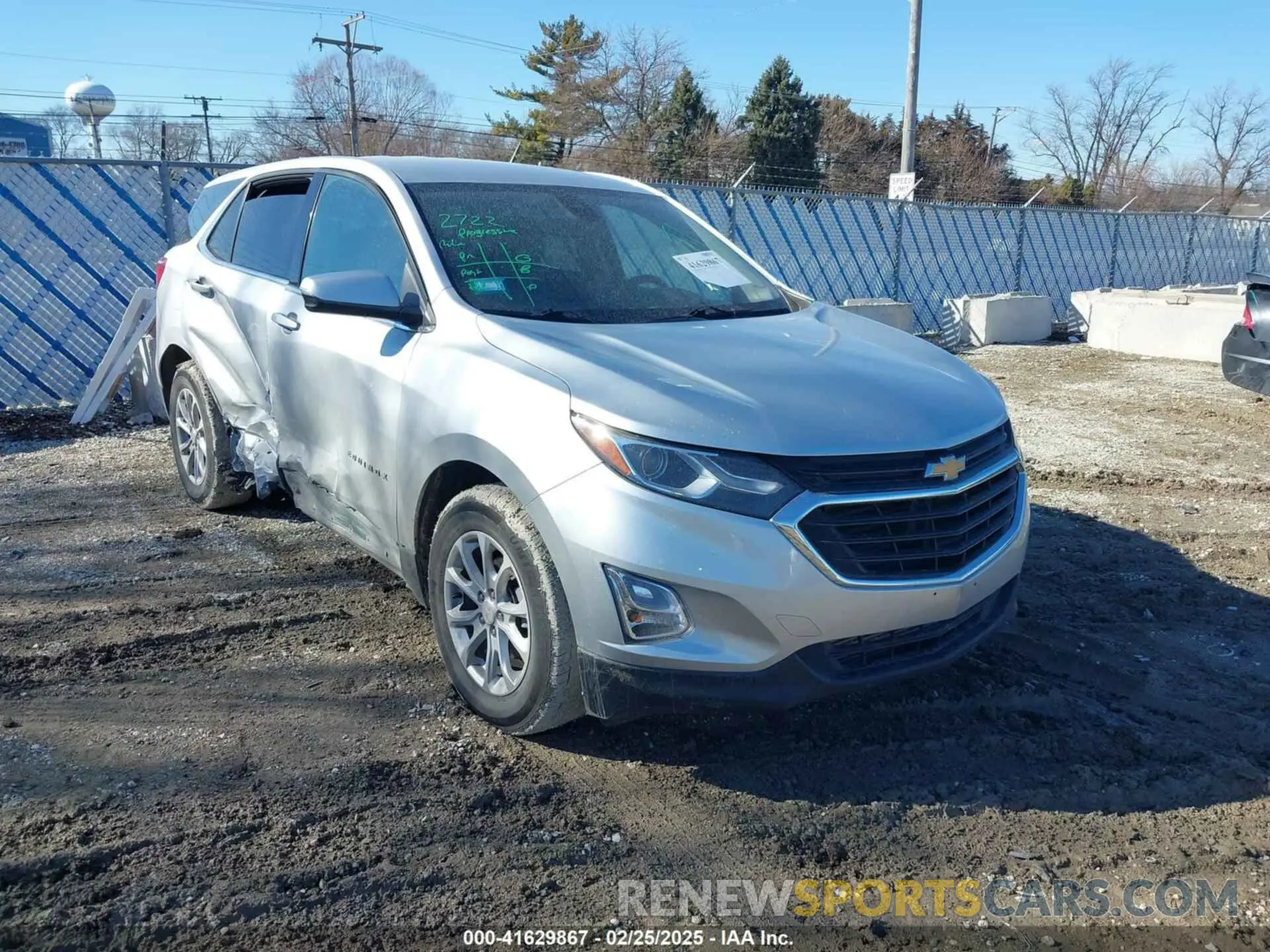 1 Photograph of a damaged car 3GNAXJEV6KS624365 CHEVROLET EQUINOX 2019