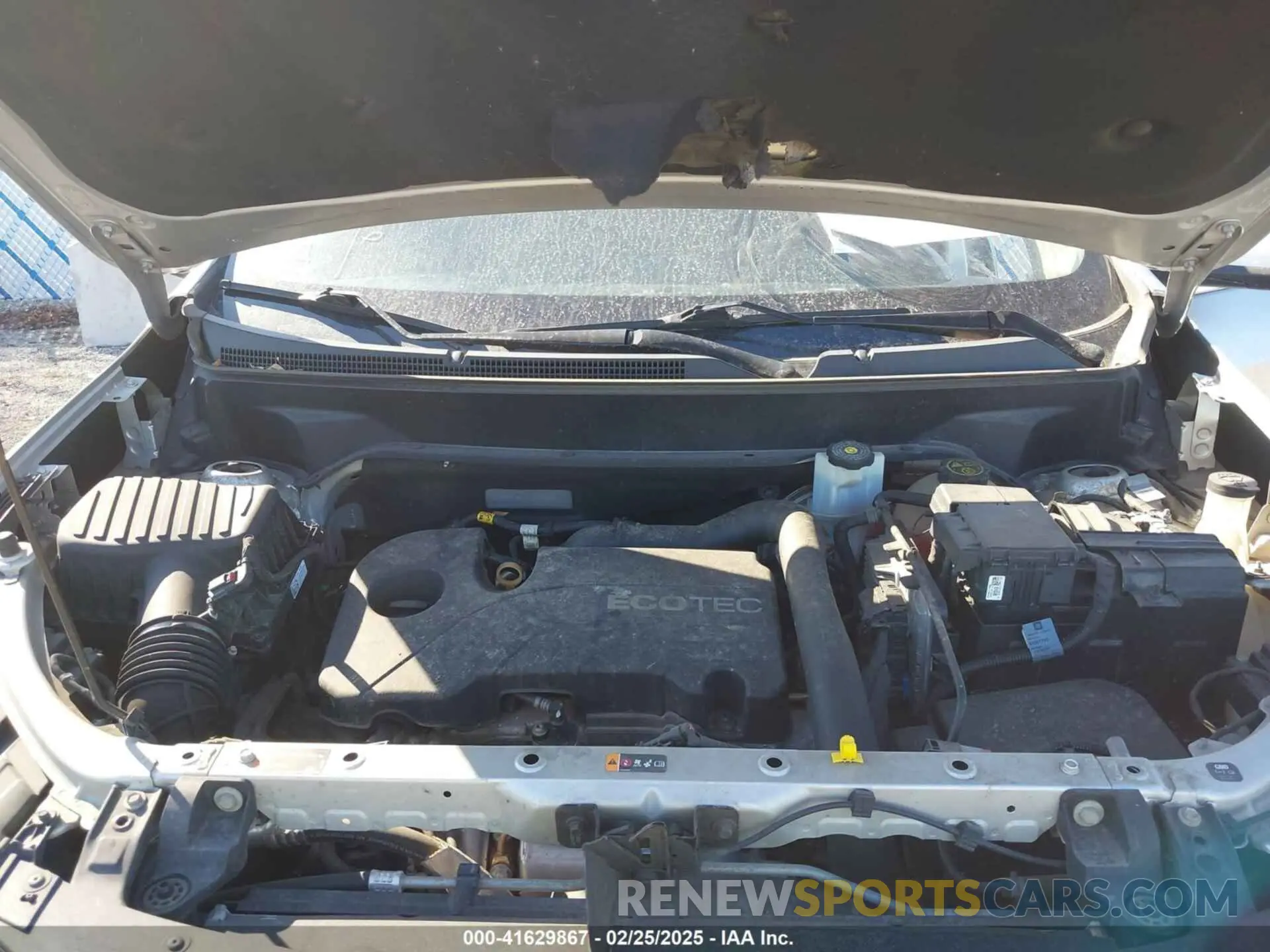 10 Photograph of a damaged car 3GNAXJEV6KS624365 CHEVROLET EQUINOX 2019