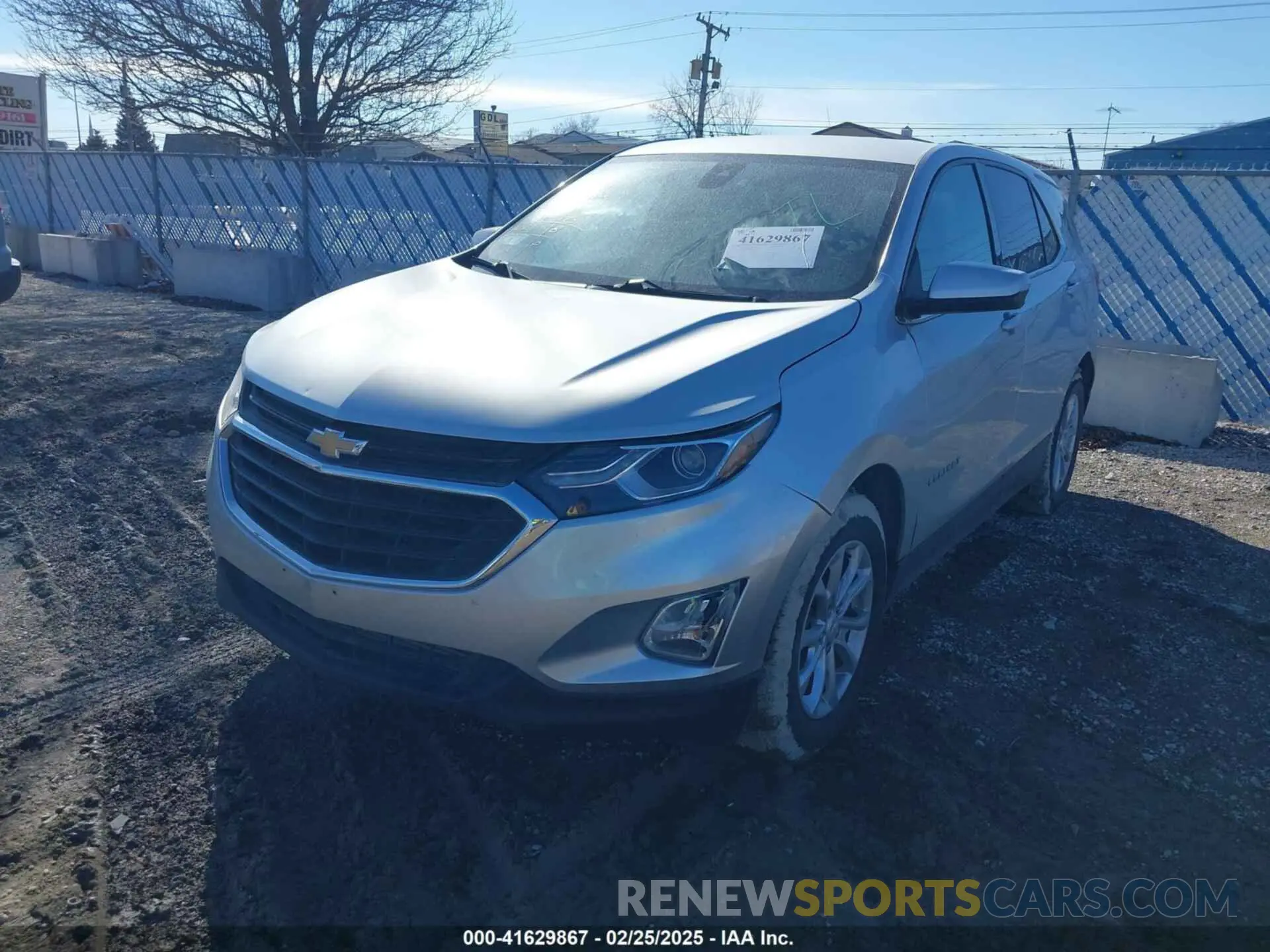 2 Photograph of a damaged car 3GNAXJEV6KS624365 CHEVROLET EQUINOX 2019