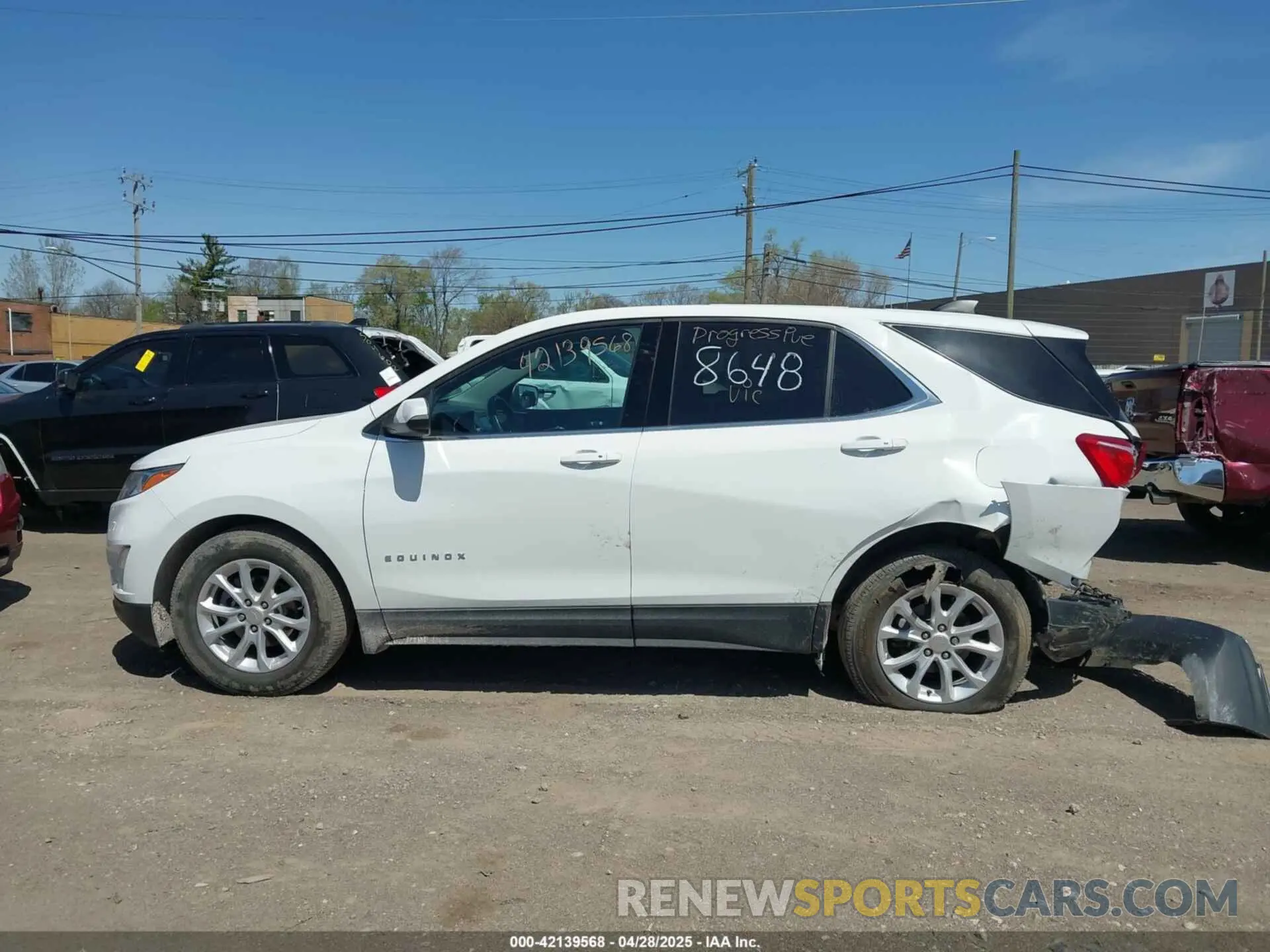 14 Photograph of a damaged car 3GNAXJEV6KS648648 CHEVROLET EQUINOX 2019