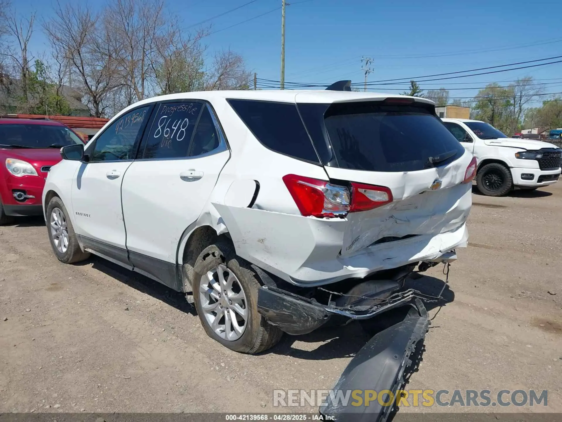 3 Photograph of a damaged car 3GNAXJEV6KS648648 CHEVROLET EQUINOX 2019