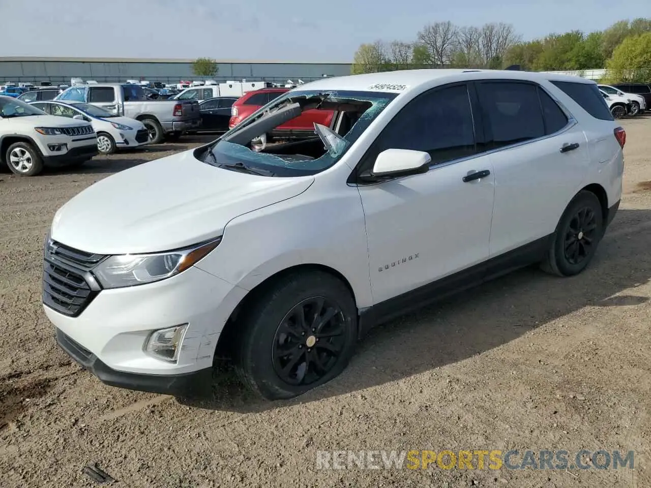 1 Photograph of a damaged car 3GNAXJEV6KS651646 CHEVROLET EQUINOX 2019