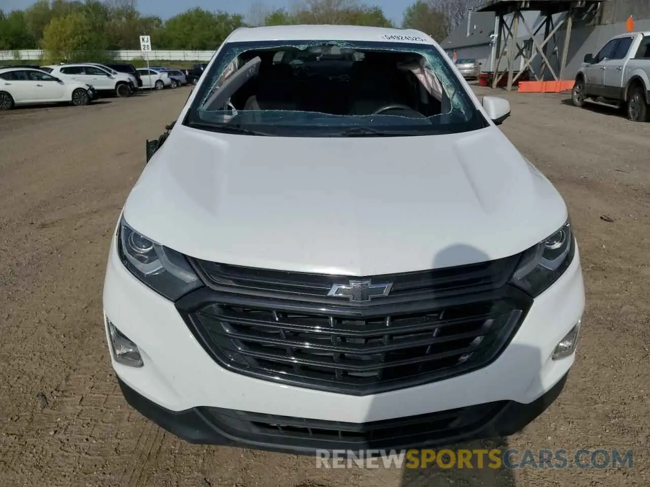 5 Photograph of a damaged car 3GNAXJEV6KS651646 CHEVROLET EQUINOX 2019