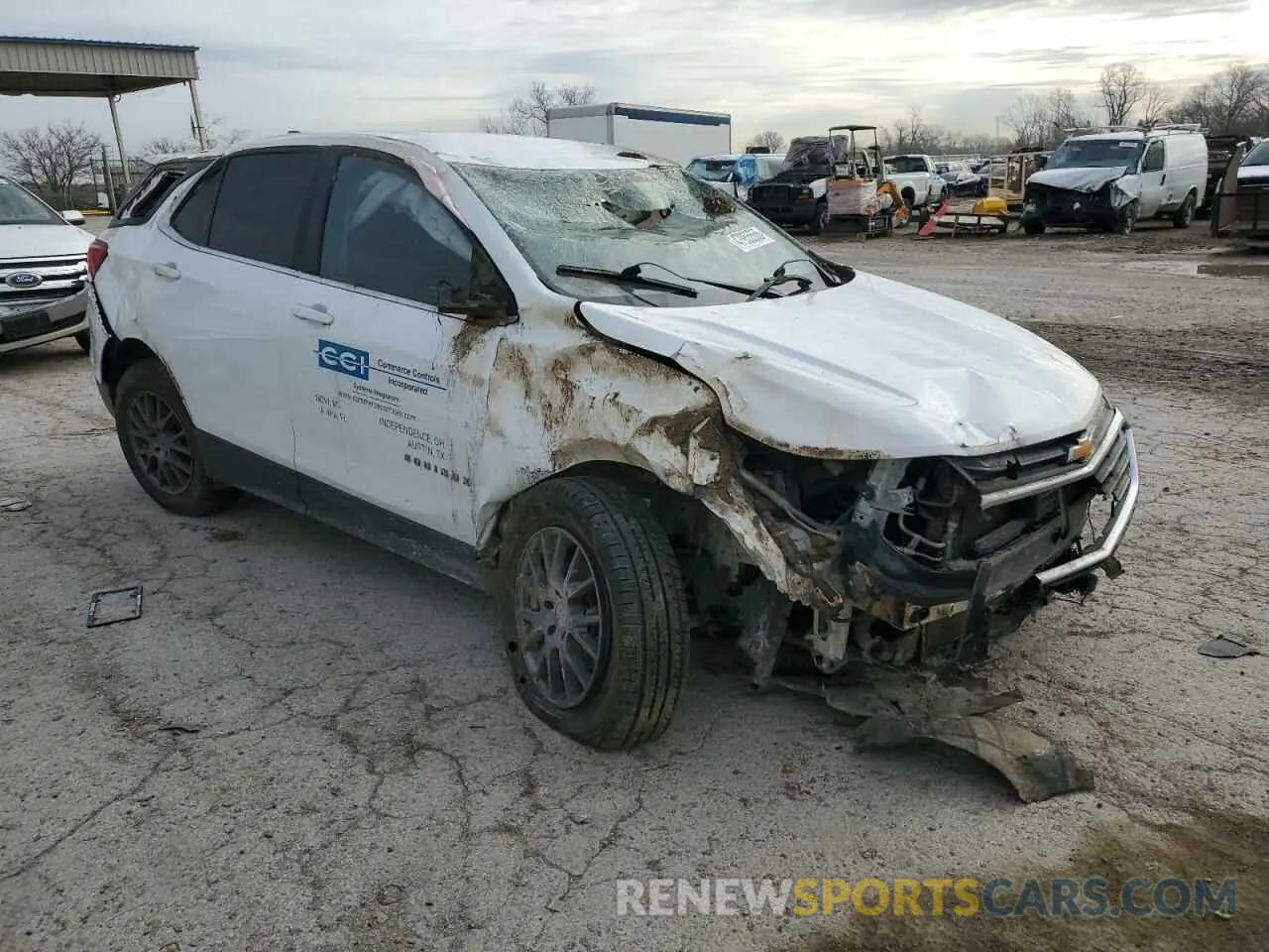 4 Photograph of a damaged car 3GNAXJEV7KS638369 CHEVROLET EQUINOX 2019