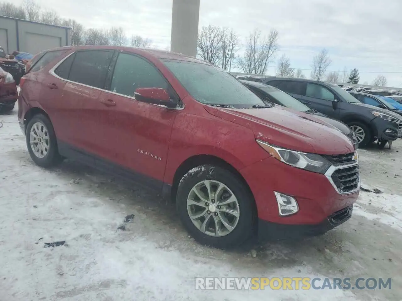 4 Photograph of a damaged car 3GNAXJEV7KS643880 CHEVROLET EQUINOX 2019