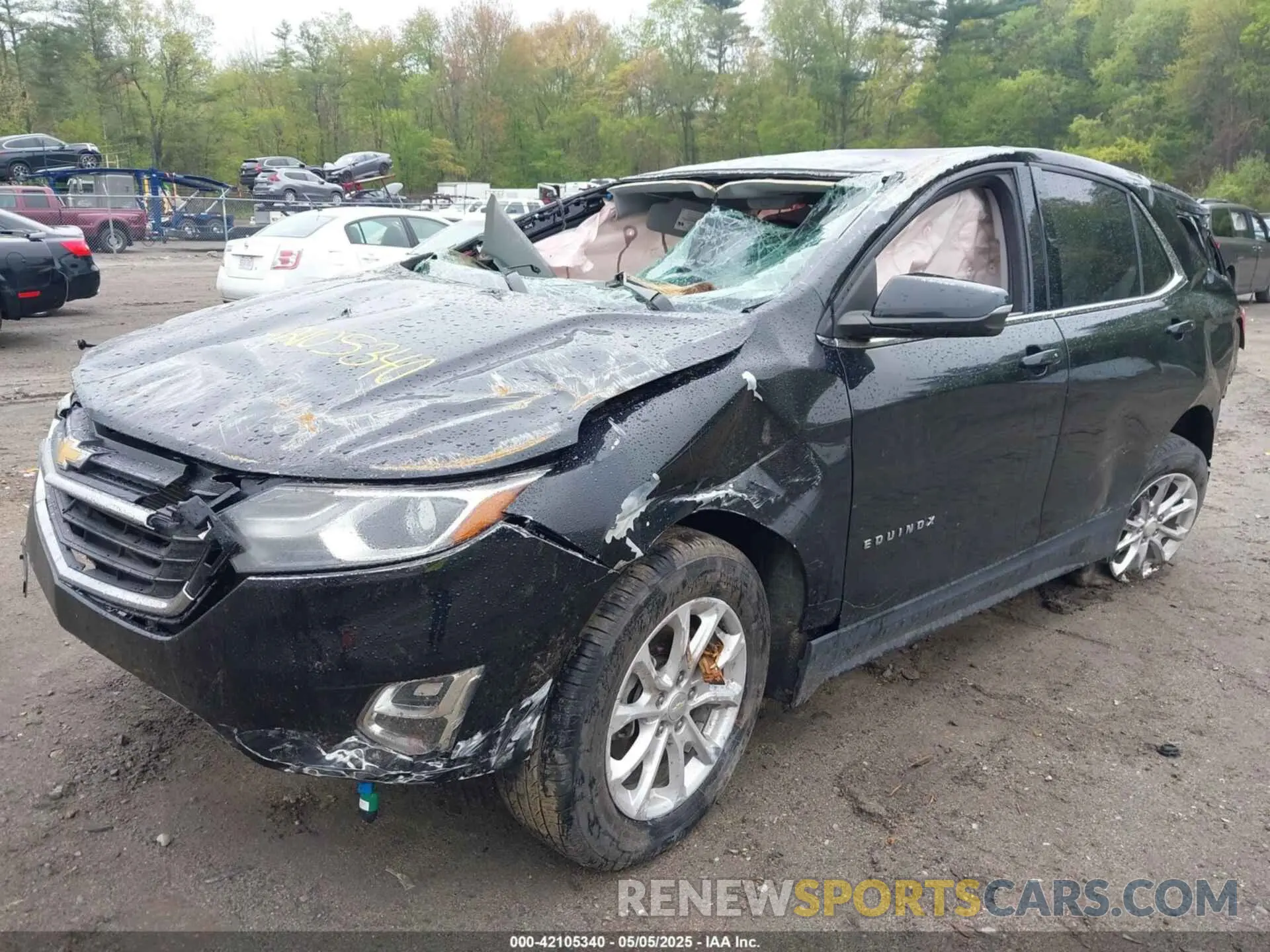 2 Photograph of a damaged car 3GNAXJEV8KL349303 CHEVROLET EQUINOX 2019