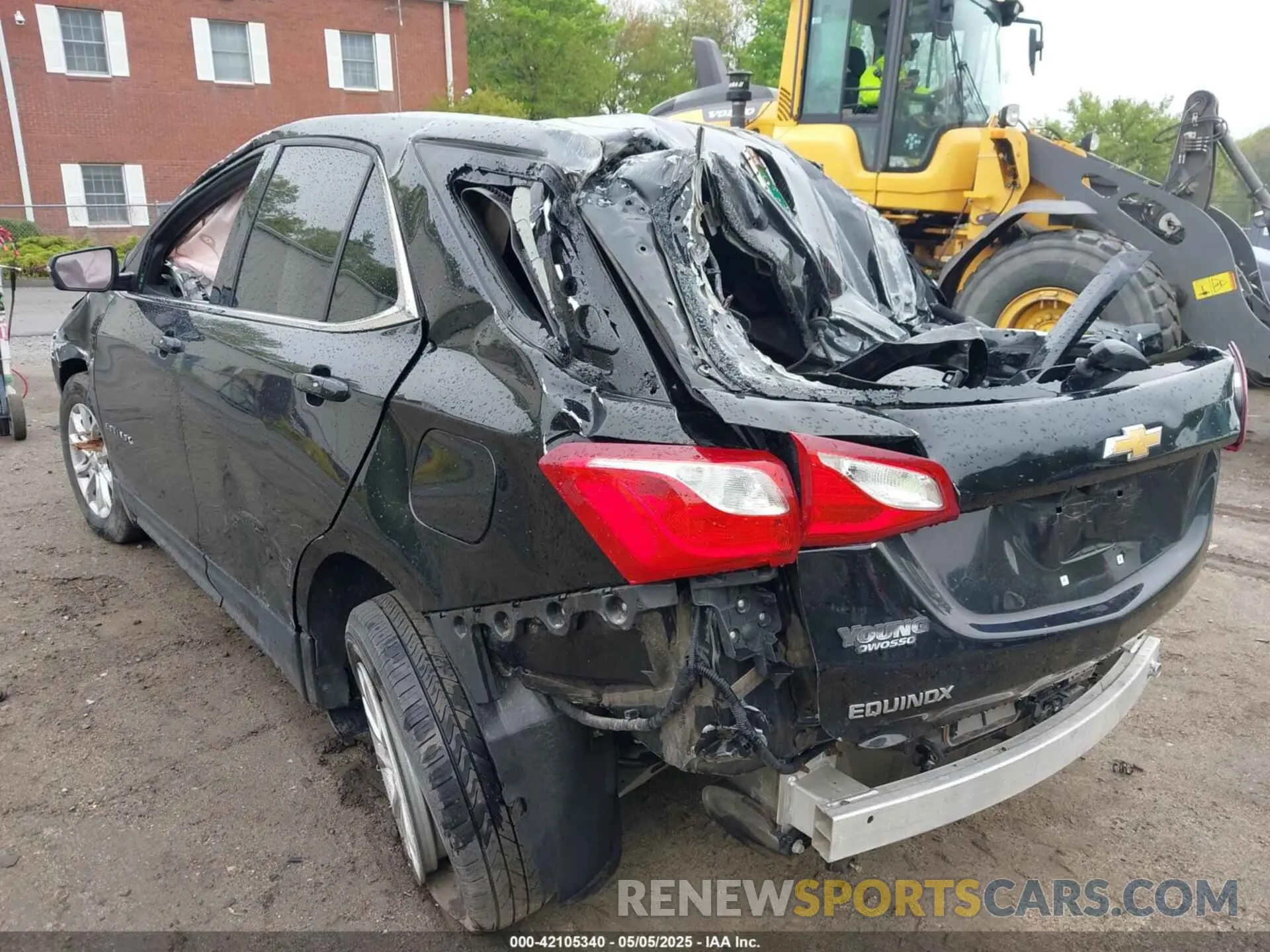 3 Photograph of a damaged car 3GNAXJEV8KL349303 CHEVROLET EQUINOX 2019