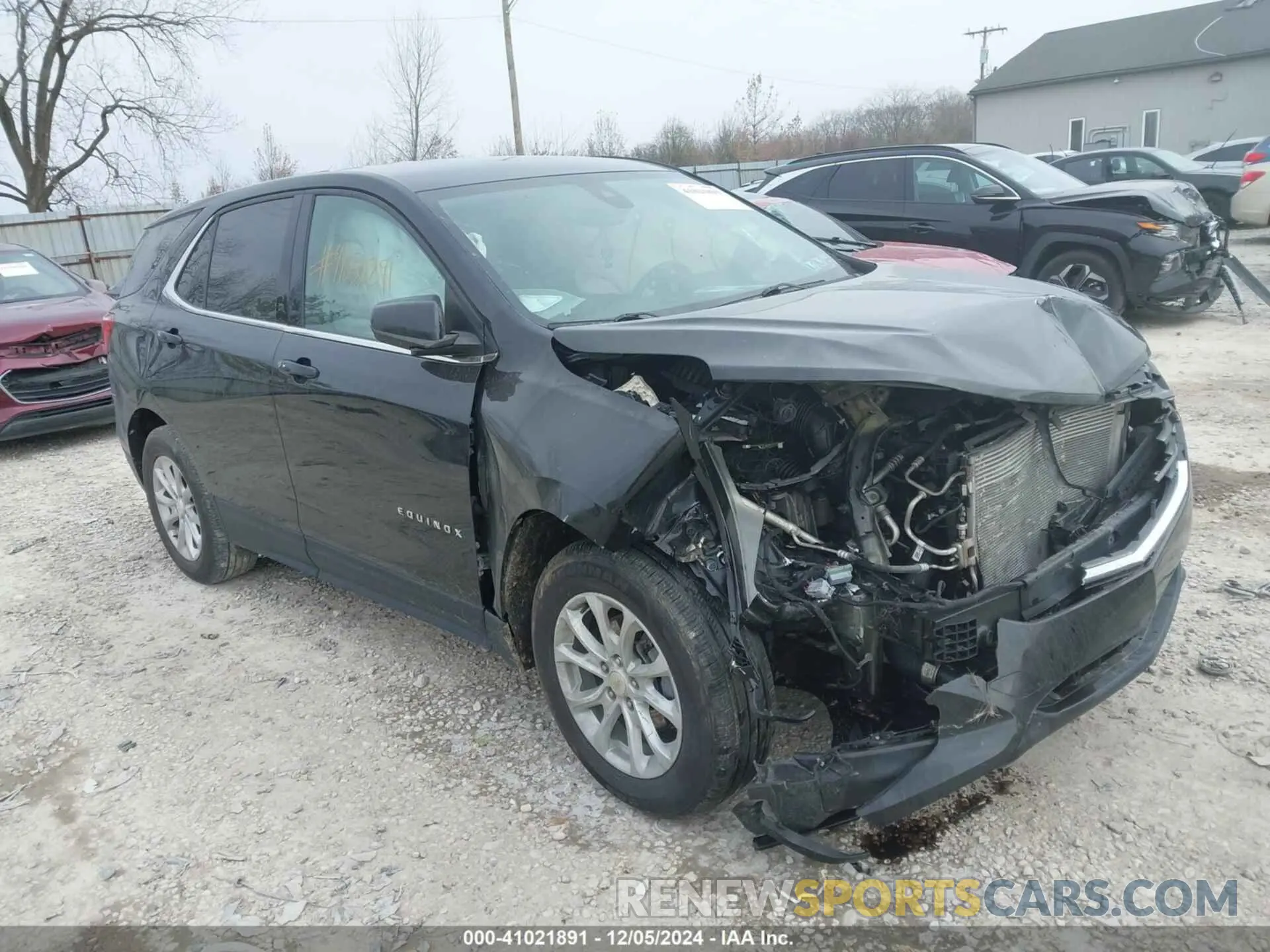1 Photograph of a damaged car 3GNAXJEV8KL360401 CHEVROLET EQUINOX 2019