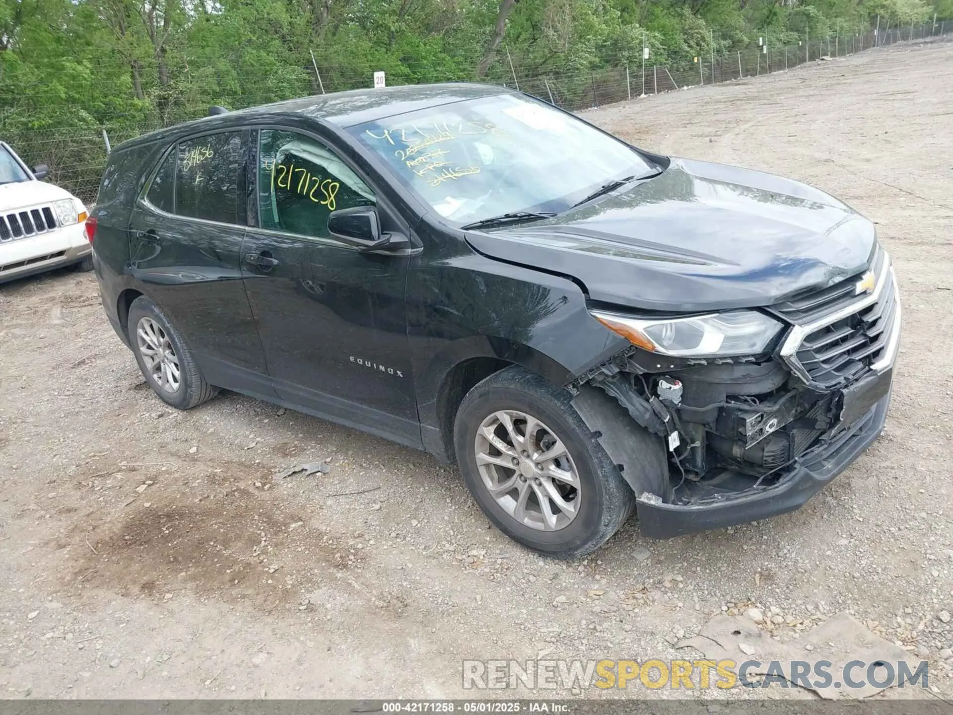 1 Photograph of a damaged car 3GNAXJEV9KL314656 CHEVROLET EQUINOX 2019