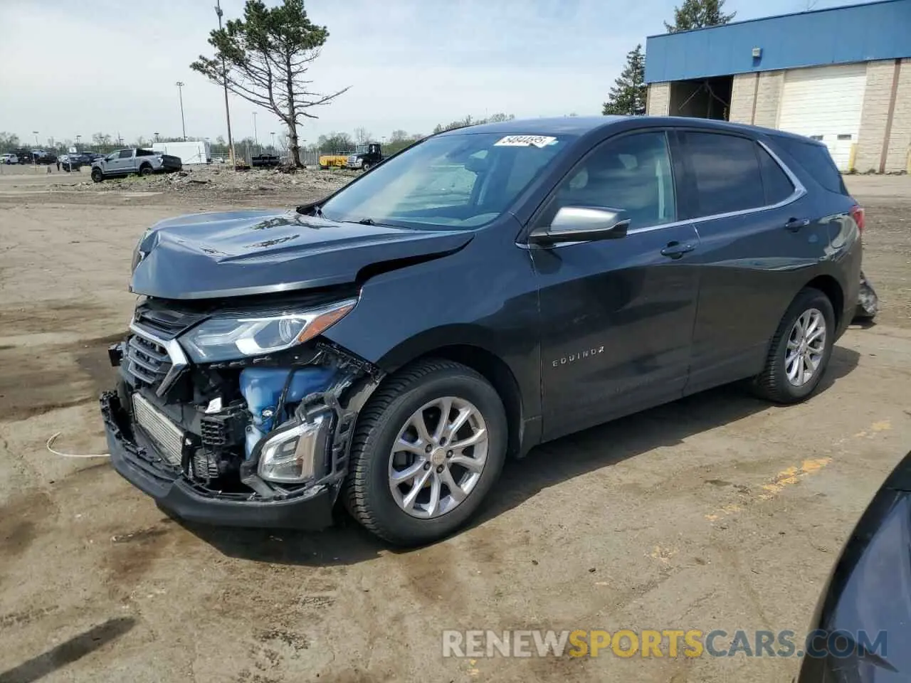 1 Photograph of a damaged car 3GNAXJEV9KS641614 CHEVROLET EQUINOX 2019
