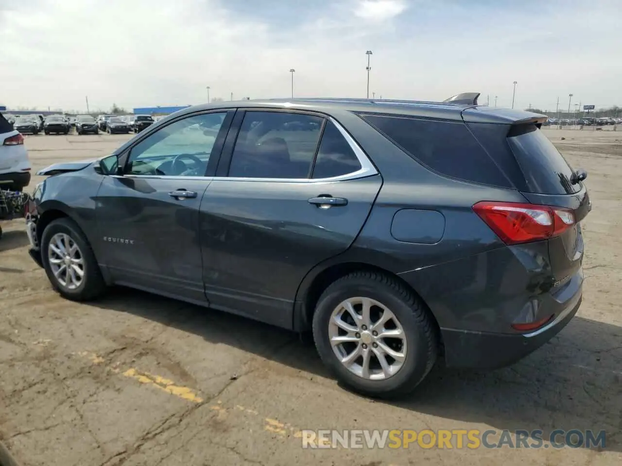 2 Photograph of a damaged car 3GNAXJEV9KS641614 CHEVROLET EQUINOX 2019