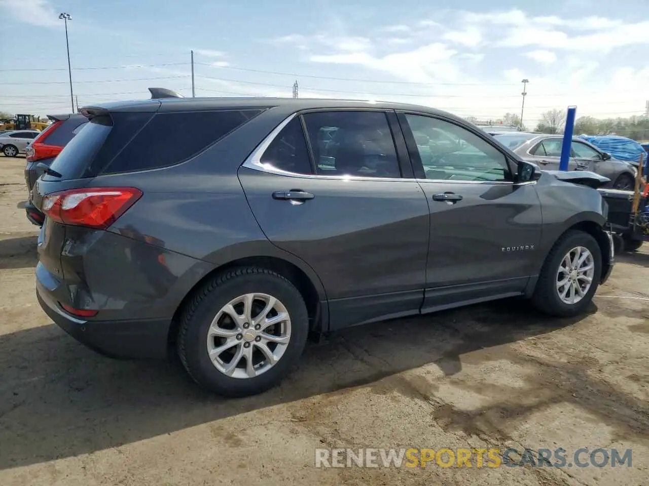 3 Photograph of a damaged car 3GNAXJEV9KS641614 CHEVROLET EQUINOX 2019