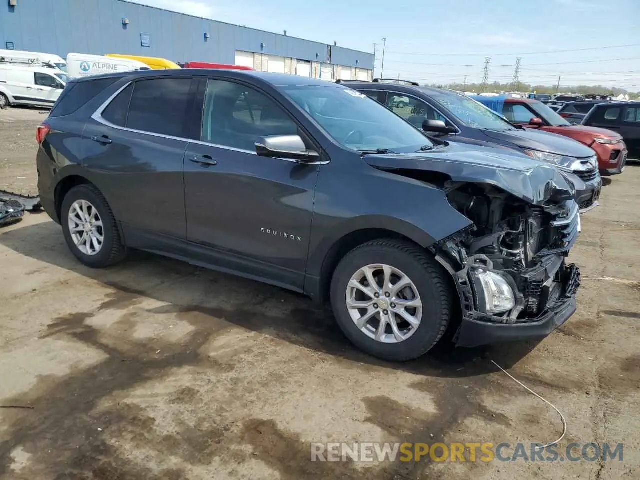 4 Photograph of a damaged car 3GNAXJEV9KS641614 CHEVROLET EQUINOX 2019