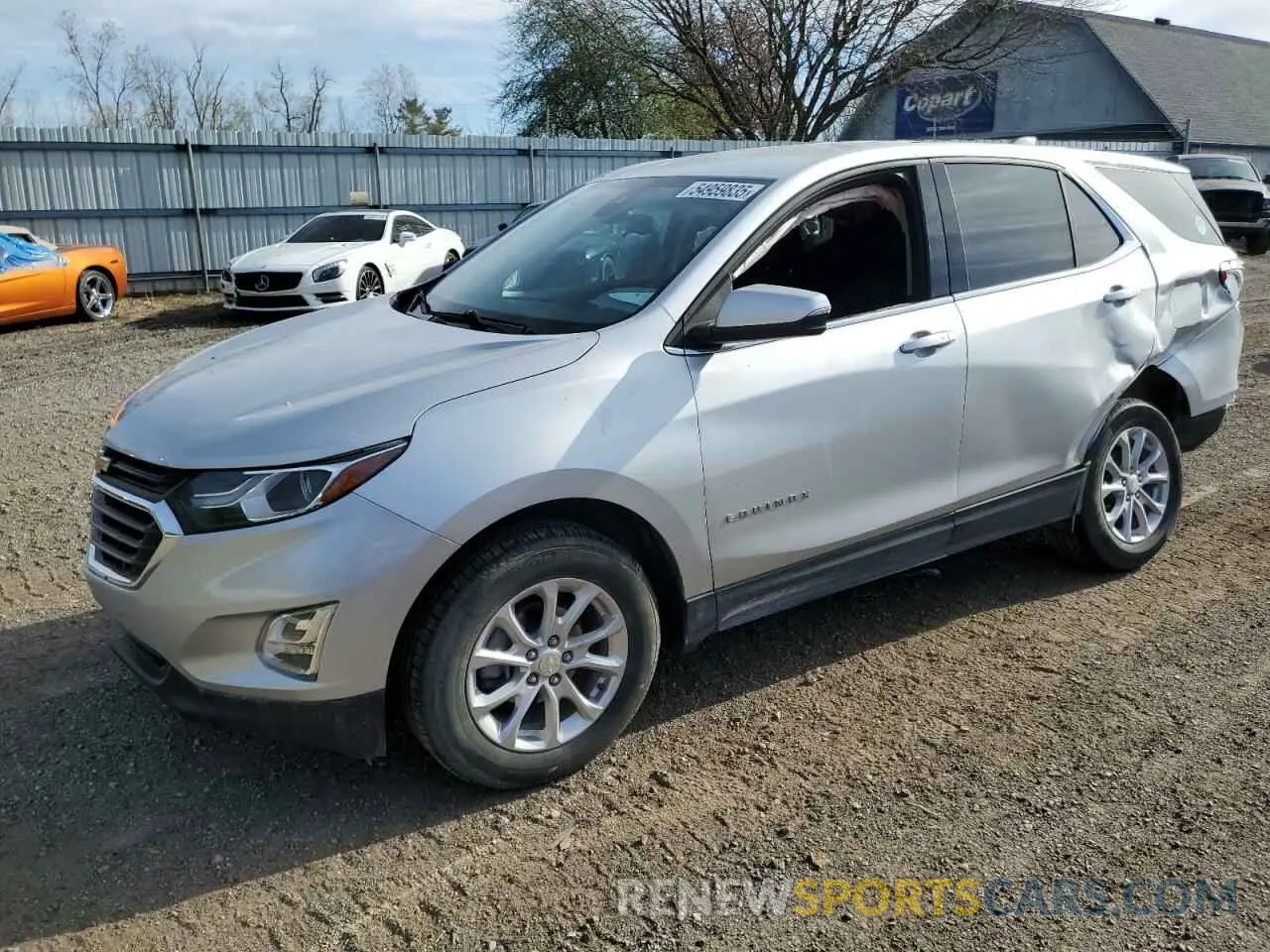 1 Photograph of a damaged car 3GNAXJEVXKS620352 CHEVROLET EQUINOX 2019