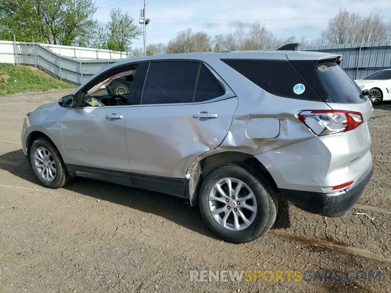 2 Photograph of a damaged car 3GNAXJEVXKS620352 CHEVROLET EQUINOX 2019