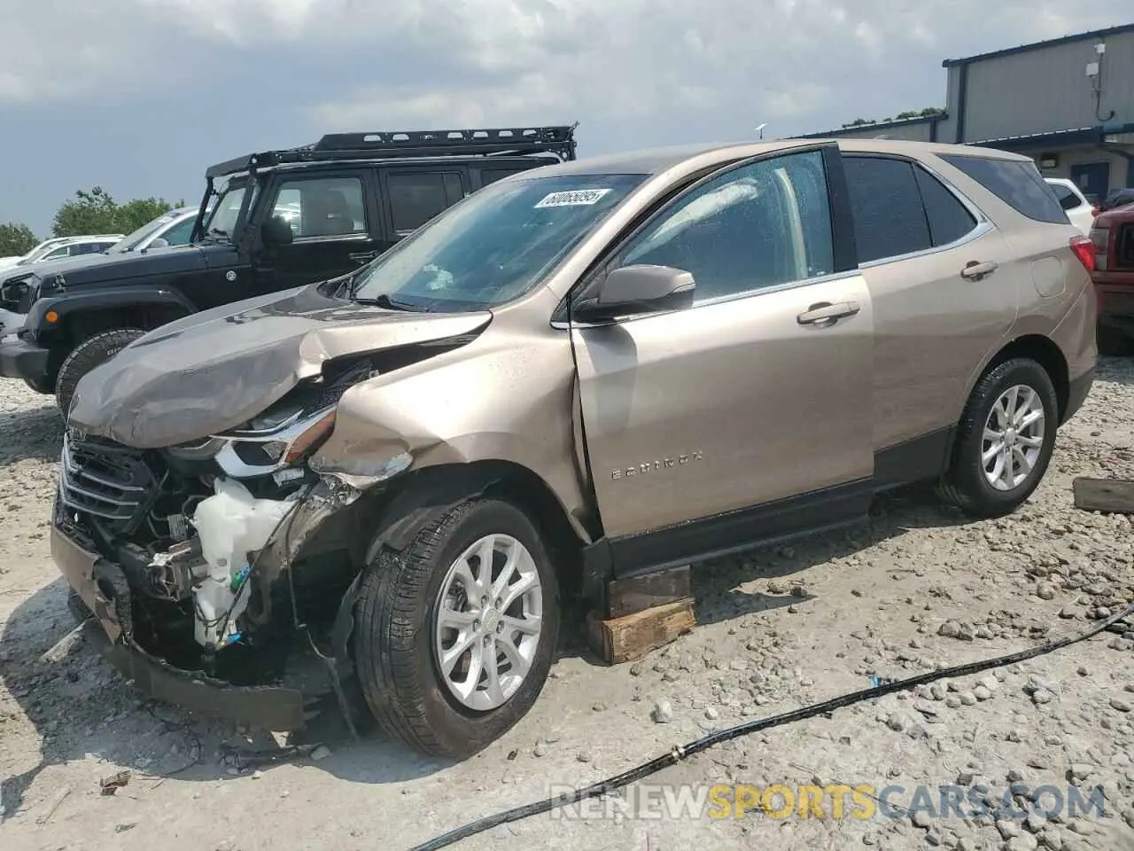 1 Photograph of a damaged car 3GNAXKEV0KL135024 CHEVROLET EQUINOX 2019