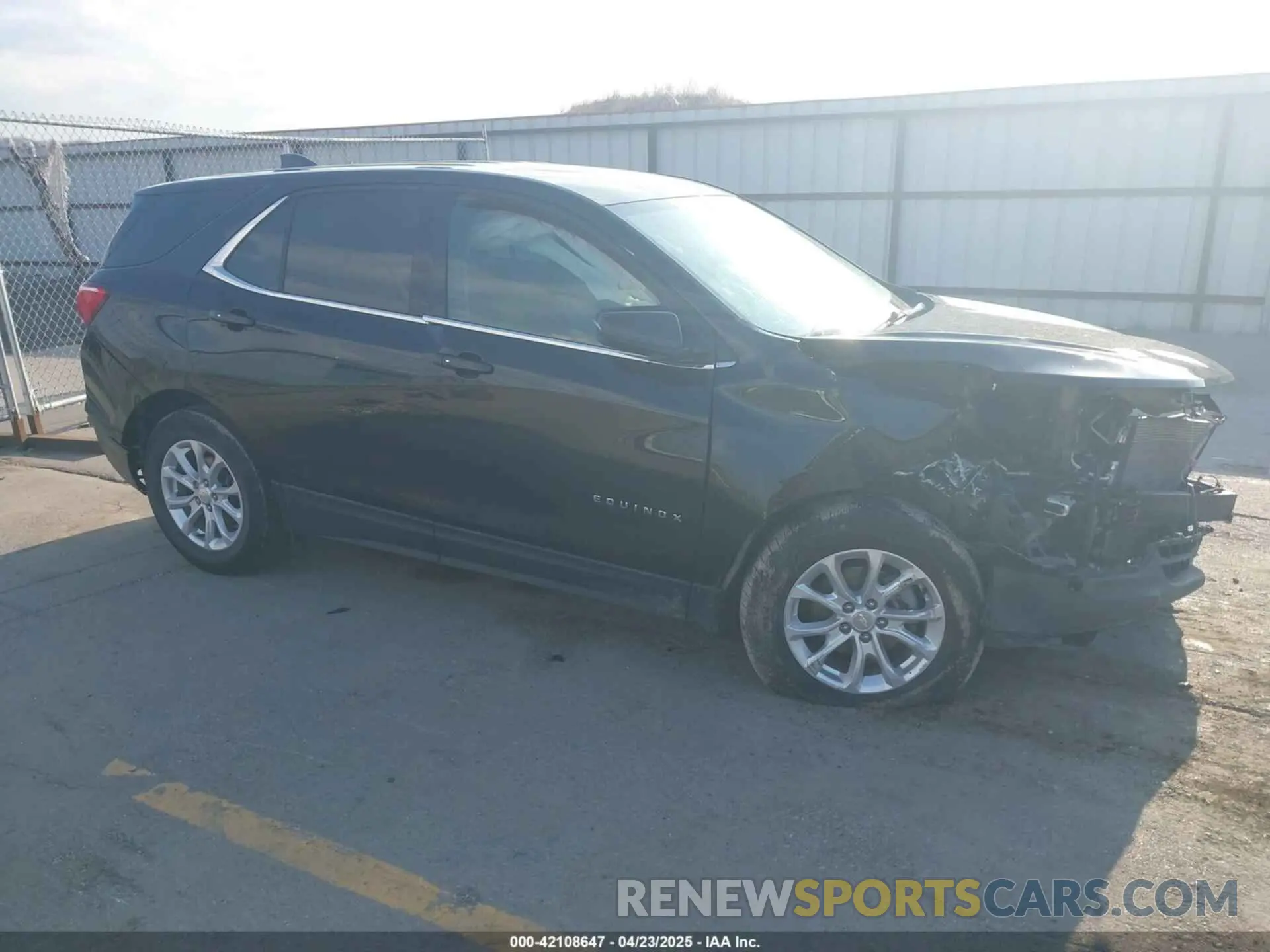 1 Photograph of a damaged car 3GNAXKEV0KL218369 CHEVROLET EQUINOX 2019