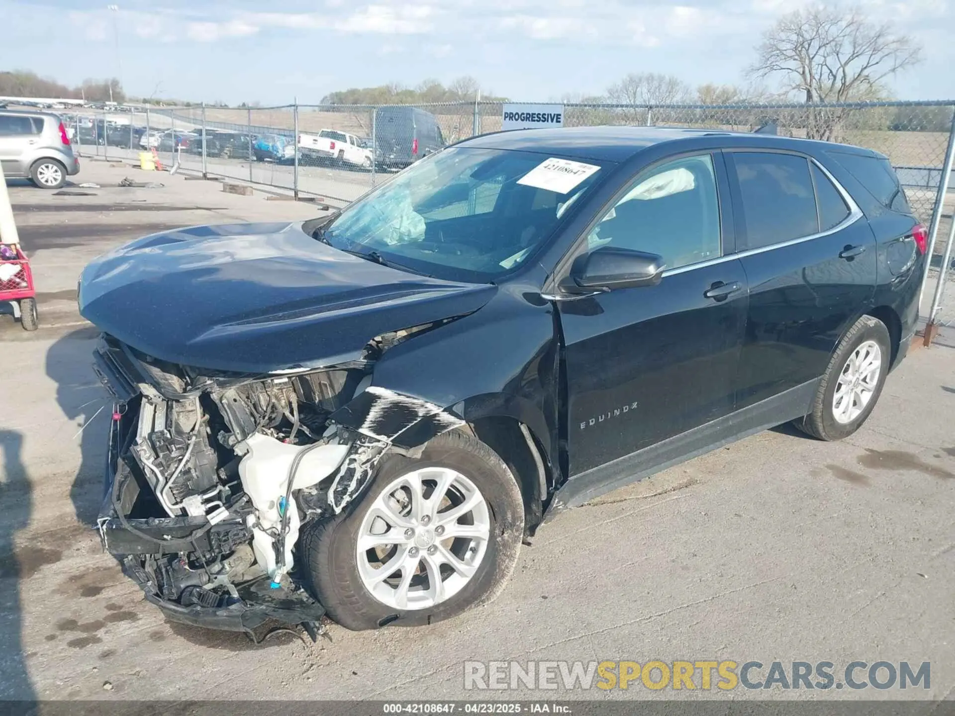 2 Photograph of a damaged car 3GNAXKEV0KL218369 CHEVROLET EQUINOX 2019
