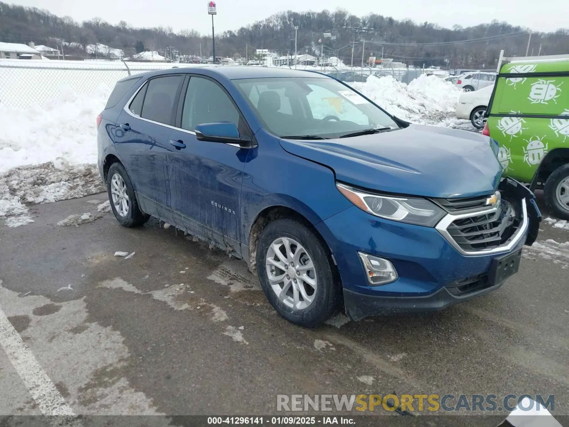 1 Photograph of a damaged car 3GNAXKEV0KL263098 CHEVROLET EQUINOX 2019