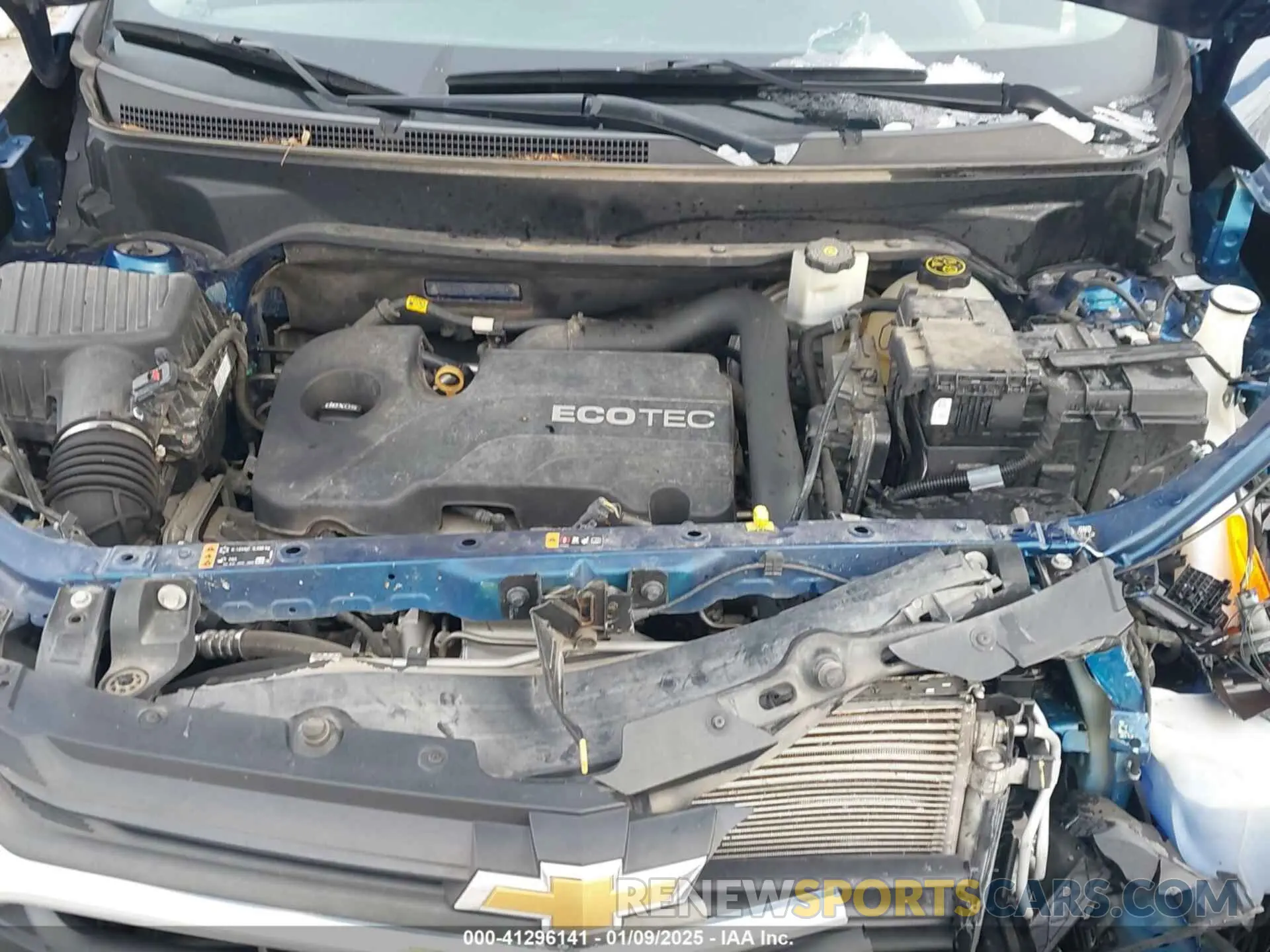 10 Photograph of a damaged car 3GNAXKEV0KL263098 CHEVROLET EQUINOX 2019