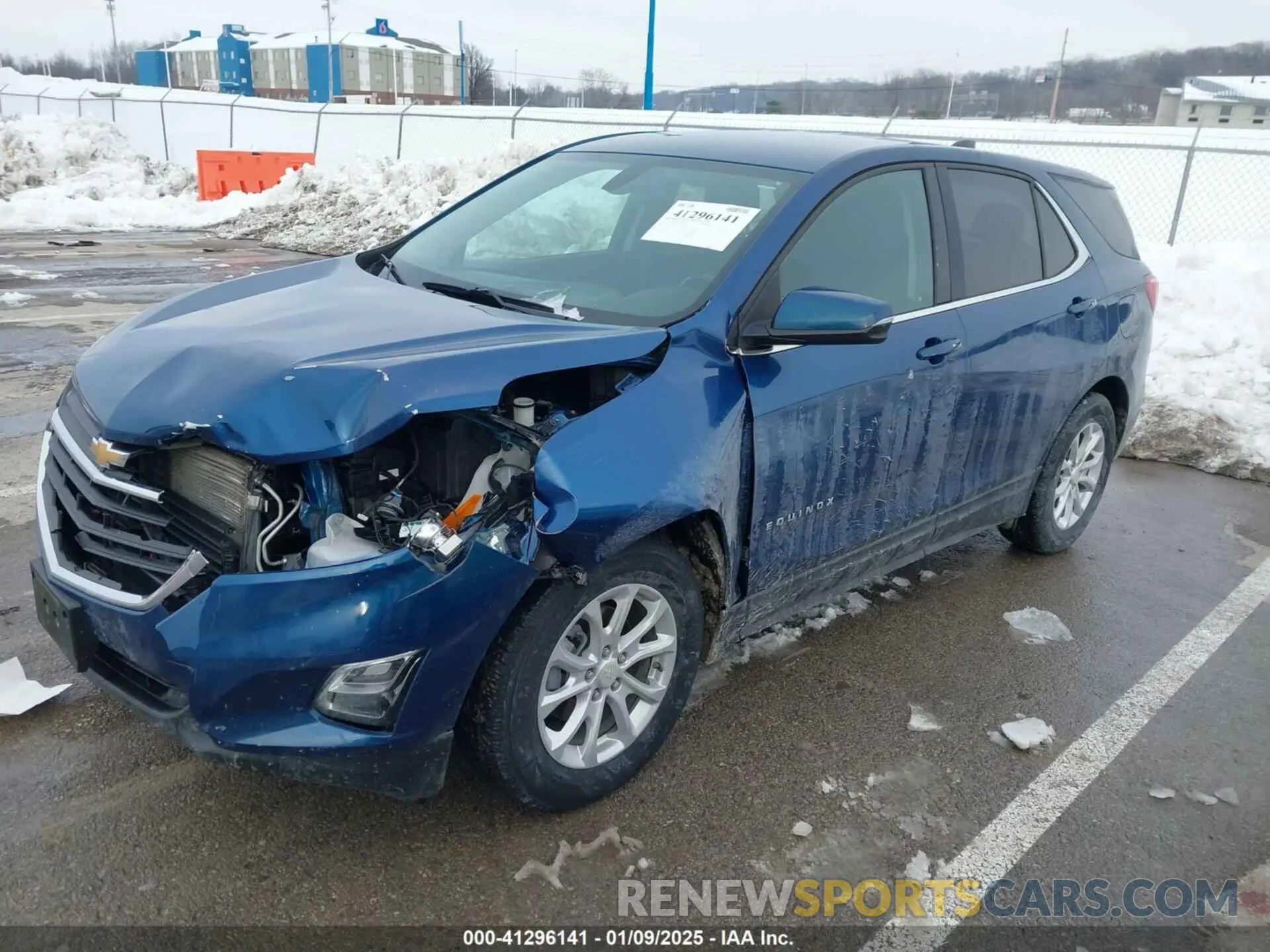 2 Photograph of a damaged car 3GNAXKEV0KL263098 CHEVROLET EQUINOX 2019