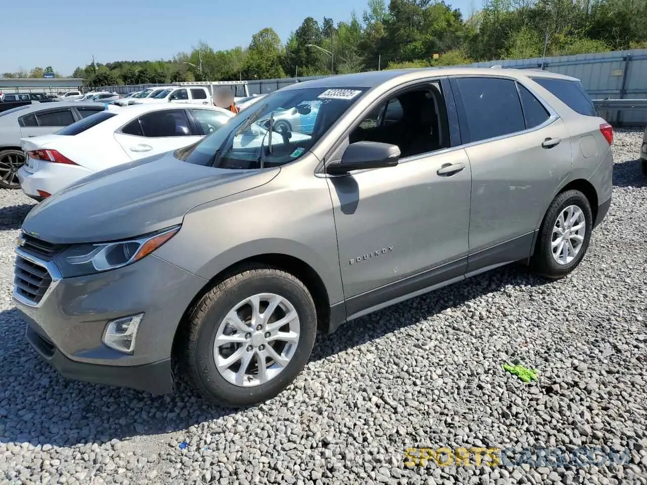 1 Photograph of a damaged car 3GNAXKEV0KS506463 CHEVROLET EQUINOX 2019
