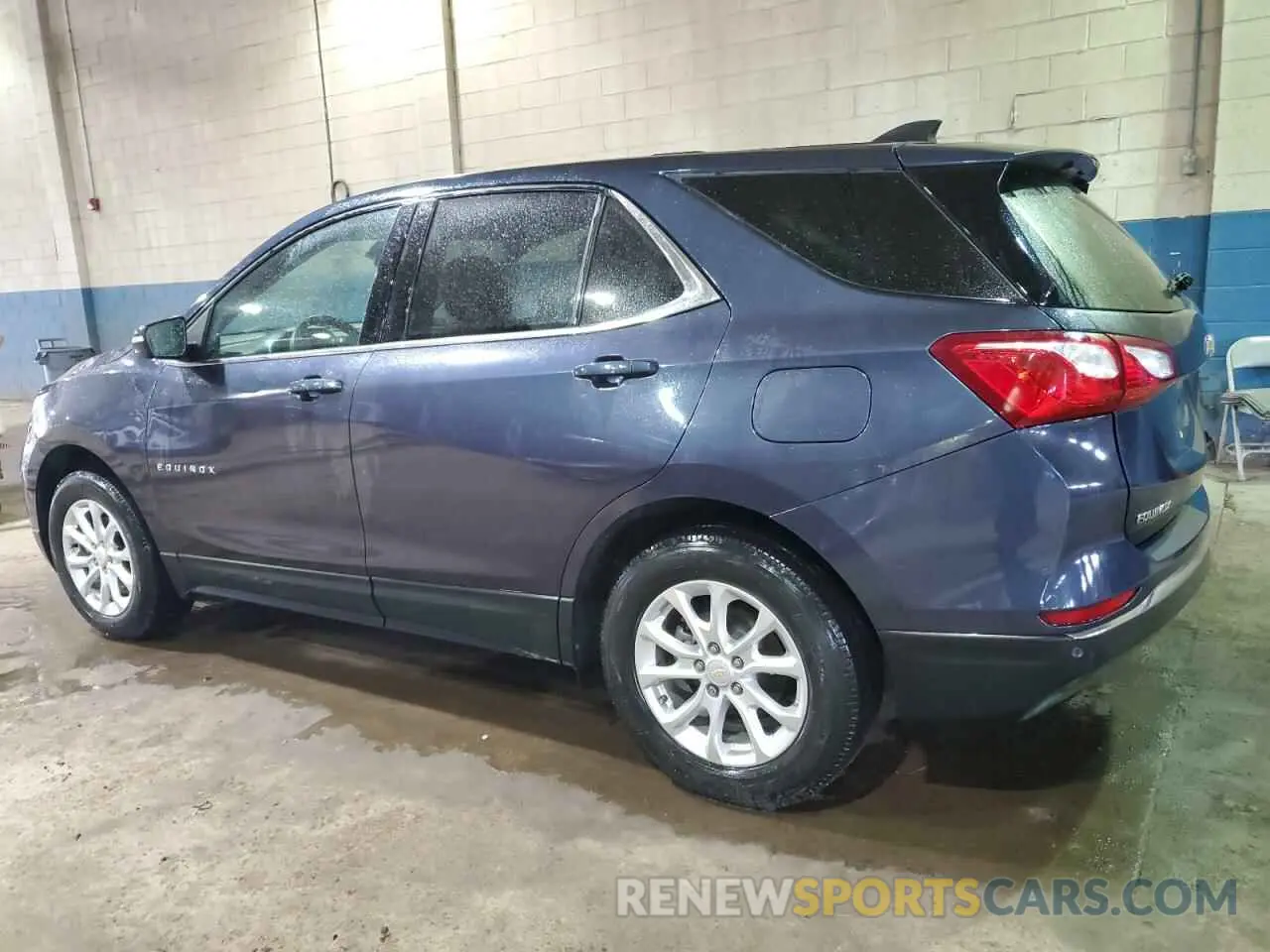 2 Photograph of a damaged car 3GNAXKEV0KS512117 CHEVROLET EQUINOX 2019