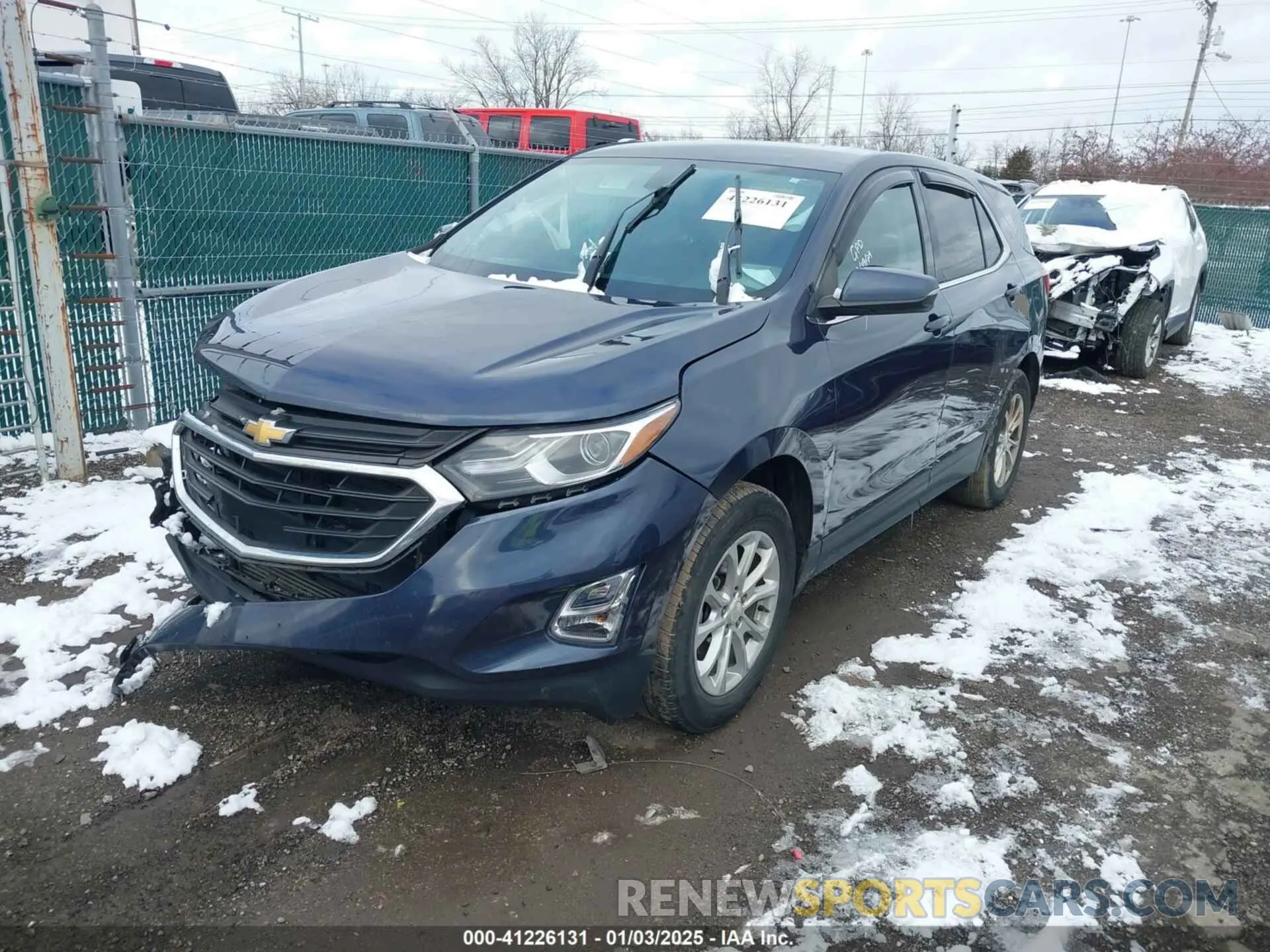 2 Photograph of a damaged car 3GNAXKEV0KS534800 CHEVROLET EQUINOX 2019