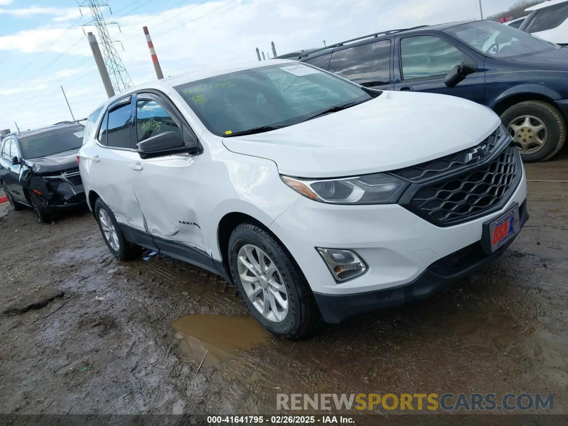 1 Photograph of a damaged car 3GNAXKEV0KS650479 CHEVROLET EQUINOX 2019