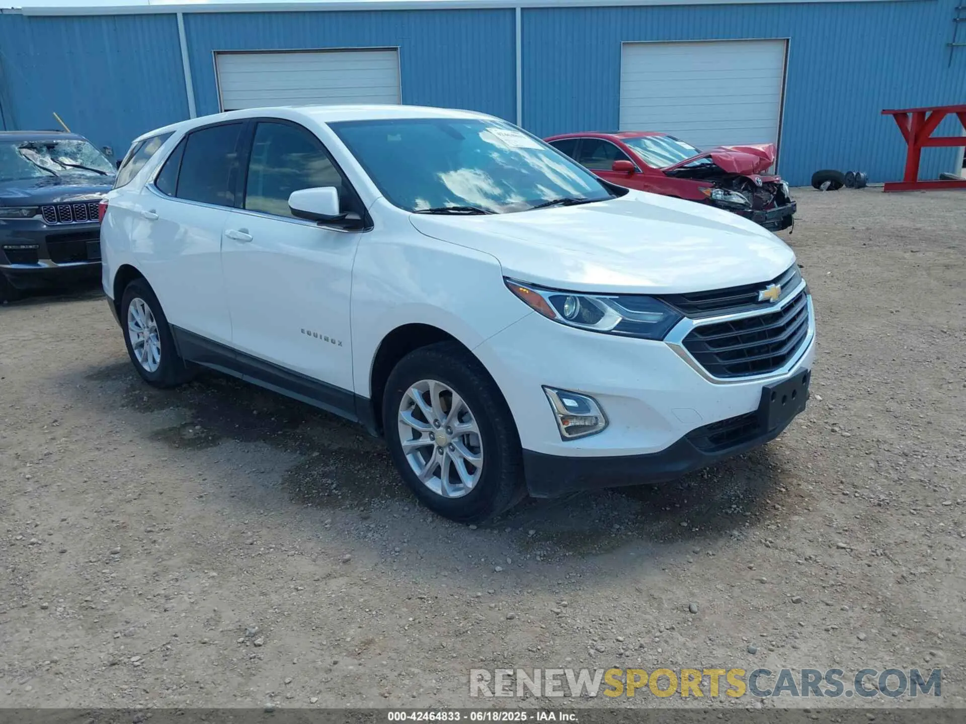 1 Photograph of a damaged car 3GNAXKEV0KS654547 CHEVROLET EQUINOX 2019