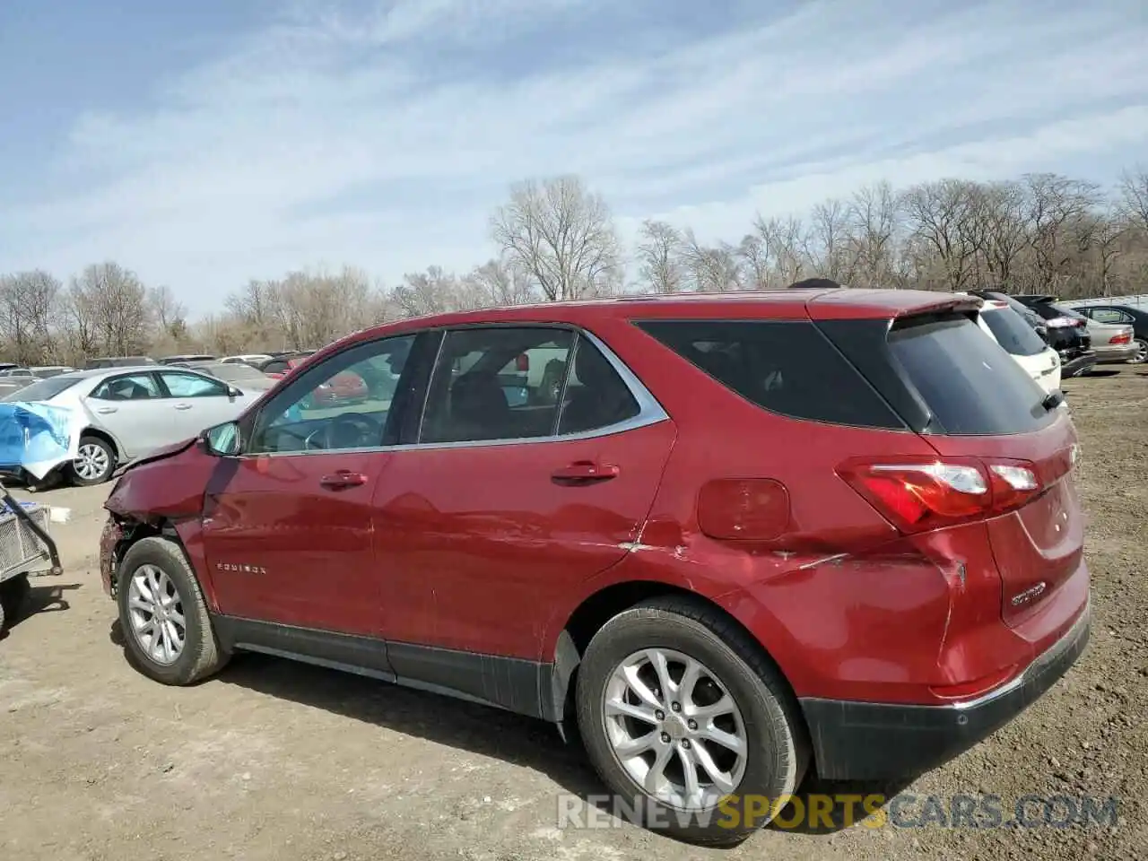 2 Photograph of a damaged car 3GNAXKEV1KL216257 CHEVROLET EQUINOX 2019