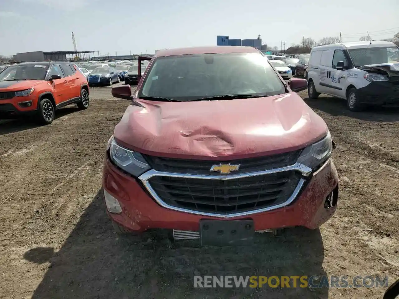 5 Photograph of a damaged car 3GNAXKEV1KL216257 CHEVROLET EQUINOX 2019