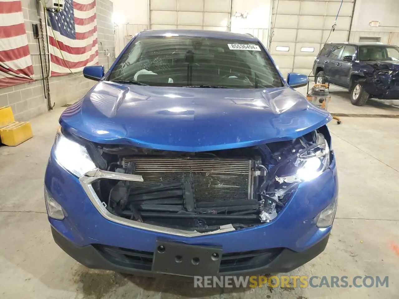 5 Photograph of a damaged car 3GNAXKEV1KS506018 CHEVROLET EQUINOX 2019